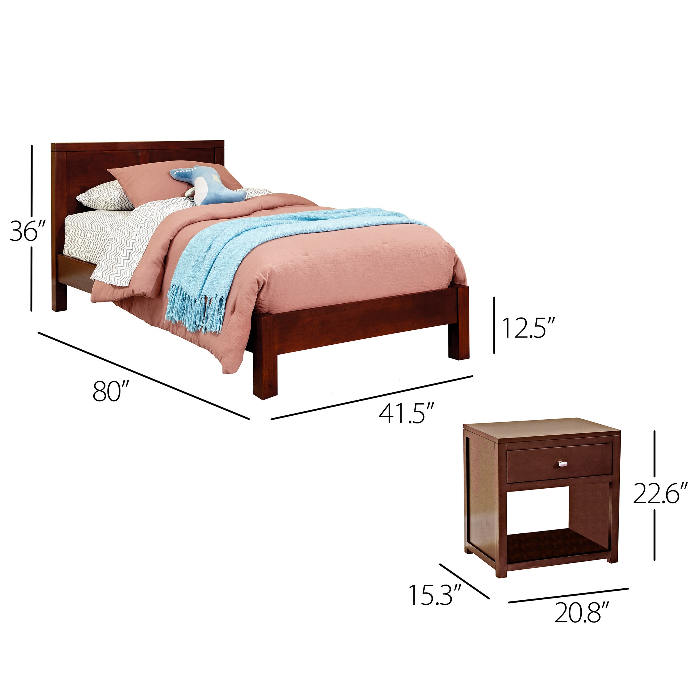 Modeno Twin Bedroom Collection