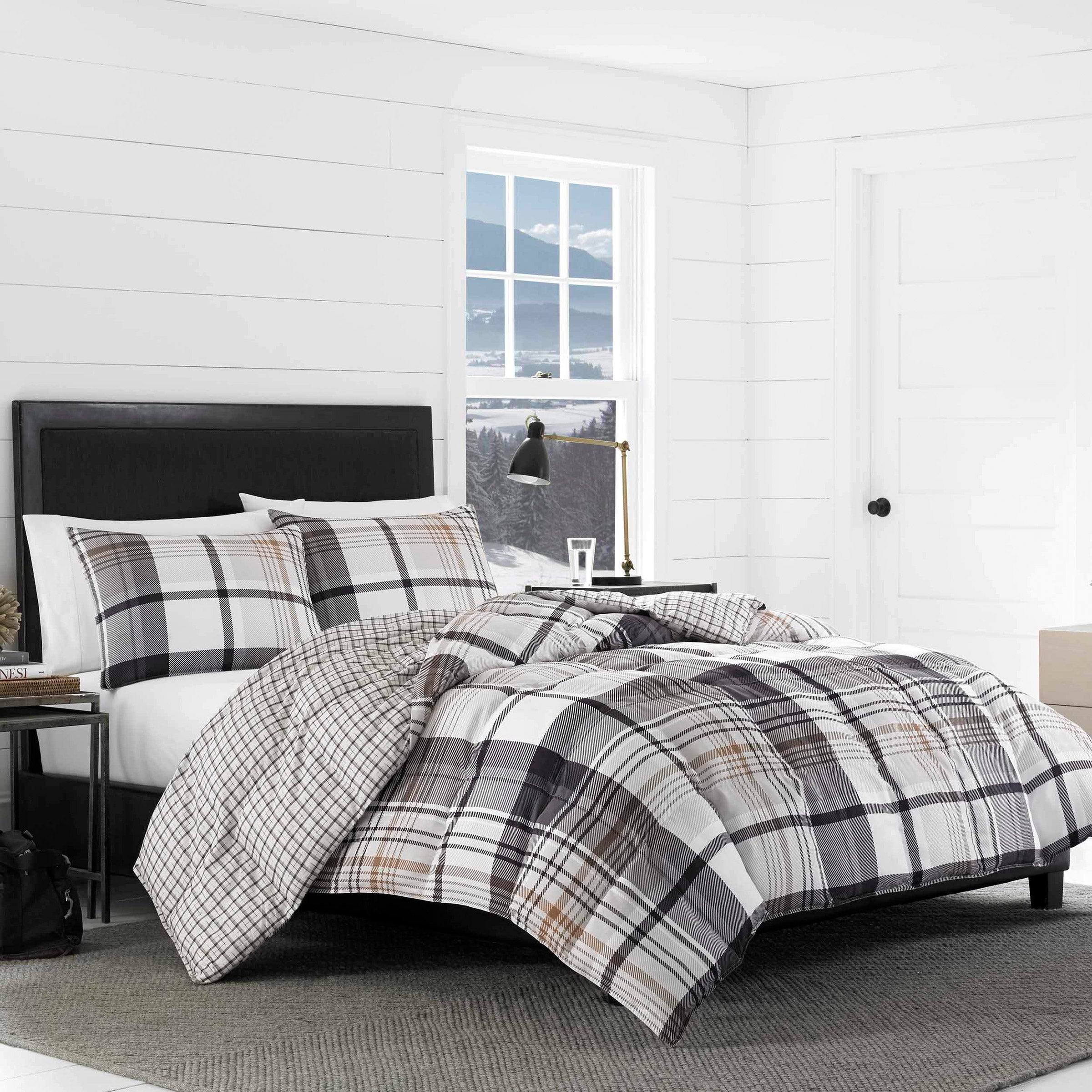 Eddie Bauer 3-piece Comforter Set, Normandy Plaid