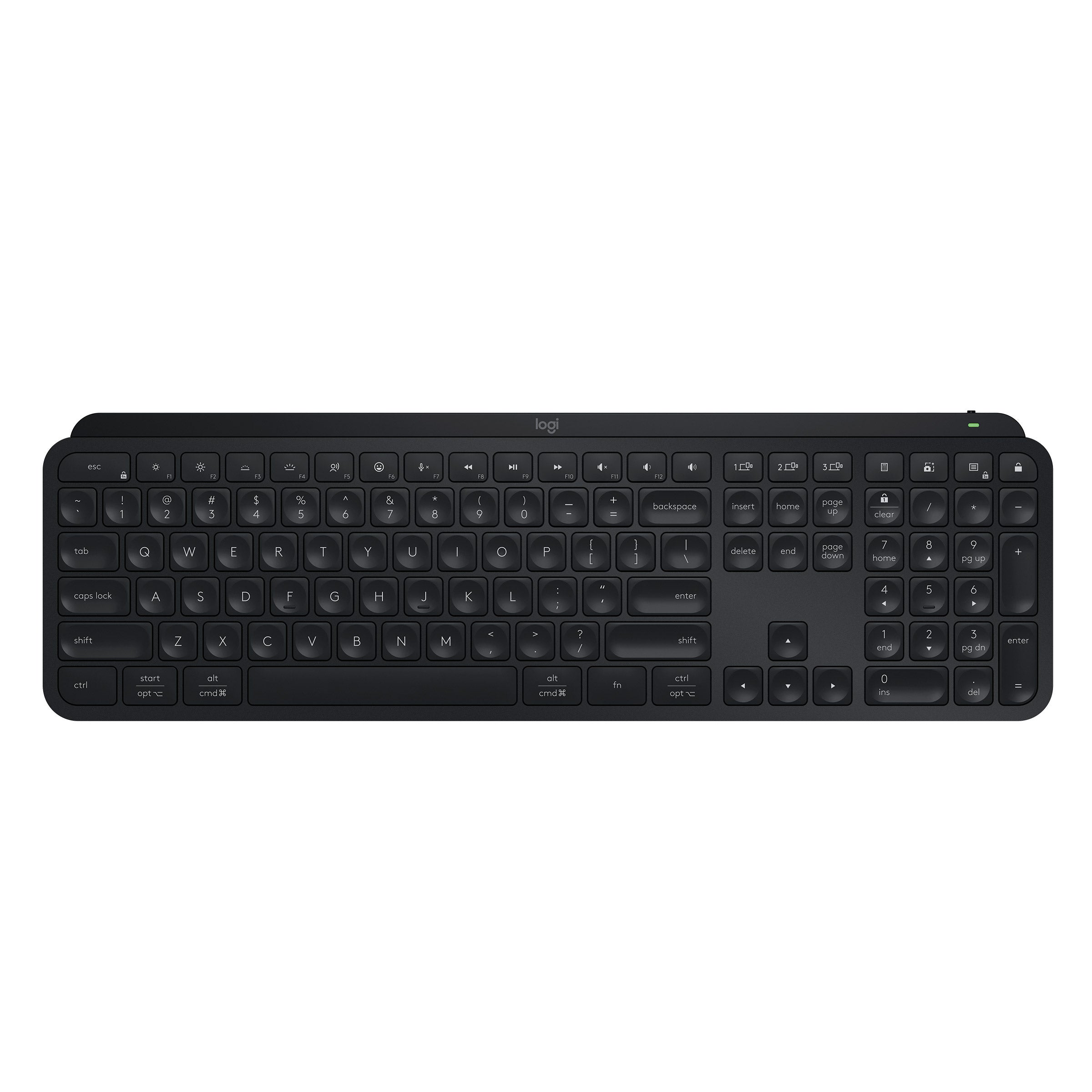 Logitech MX Master Keyboard Combo - MX Keys Wireless Keyboard & MX Master 2S Wireless Mouse