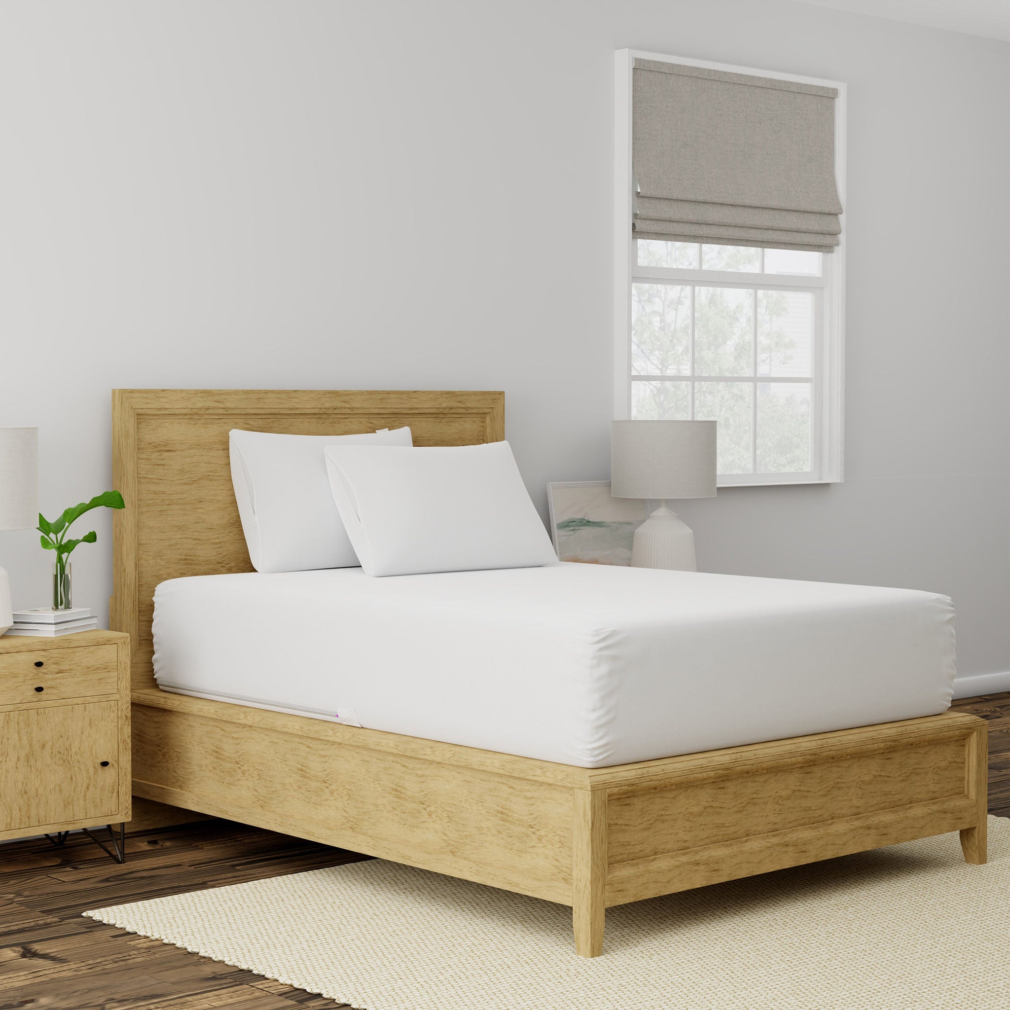 AllerEase Ultimate Cotton Mattress and Pillow Protector Bed Bundle
