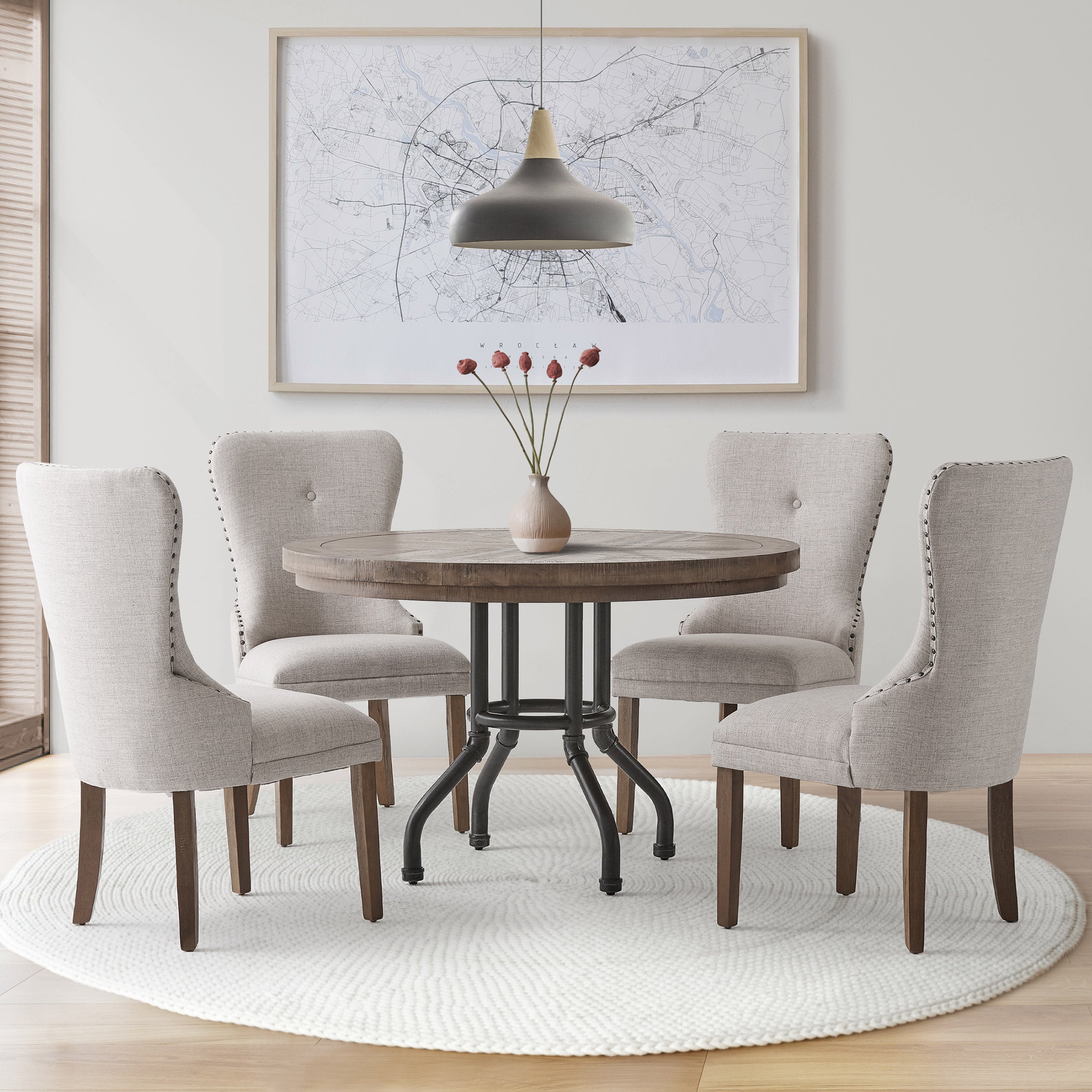 Crossings 5-piece Round Dining Set
