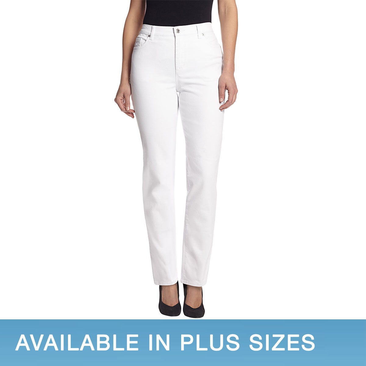 Gloria Vanderbilt Ladies' Amanda Stretch Denim Jean, White