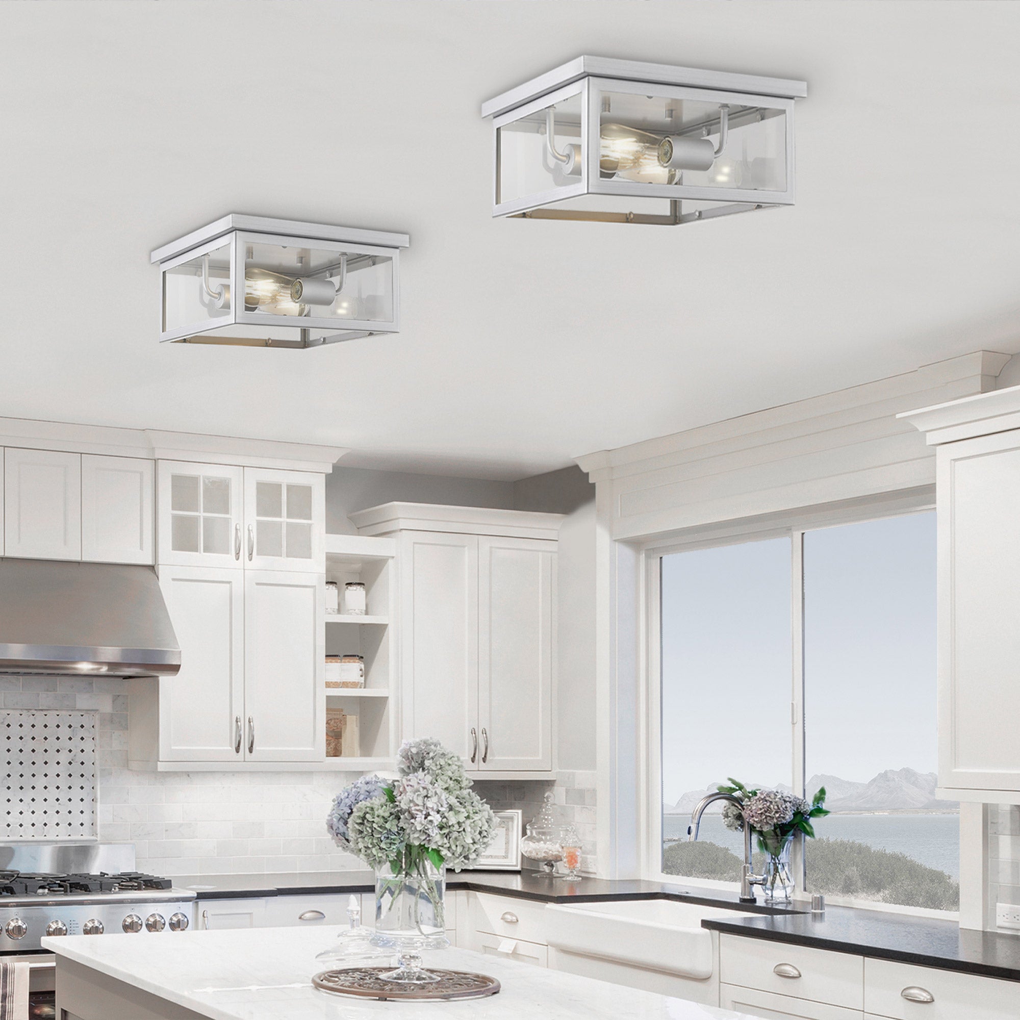 OVE Decors Bennett Flush Mount Ceiling Light