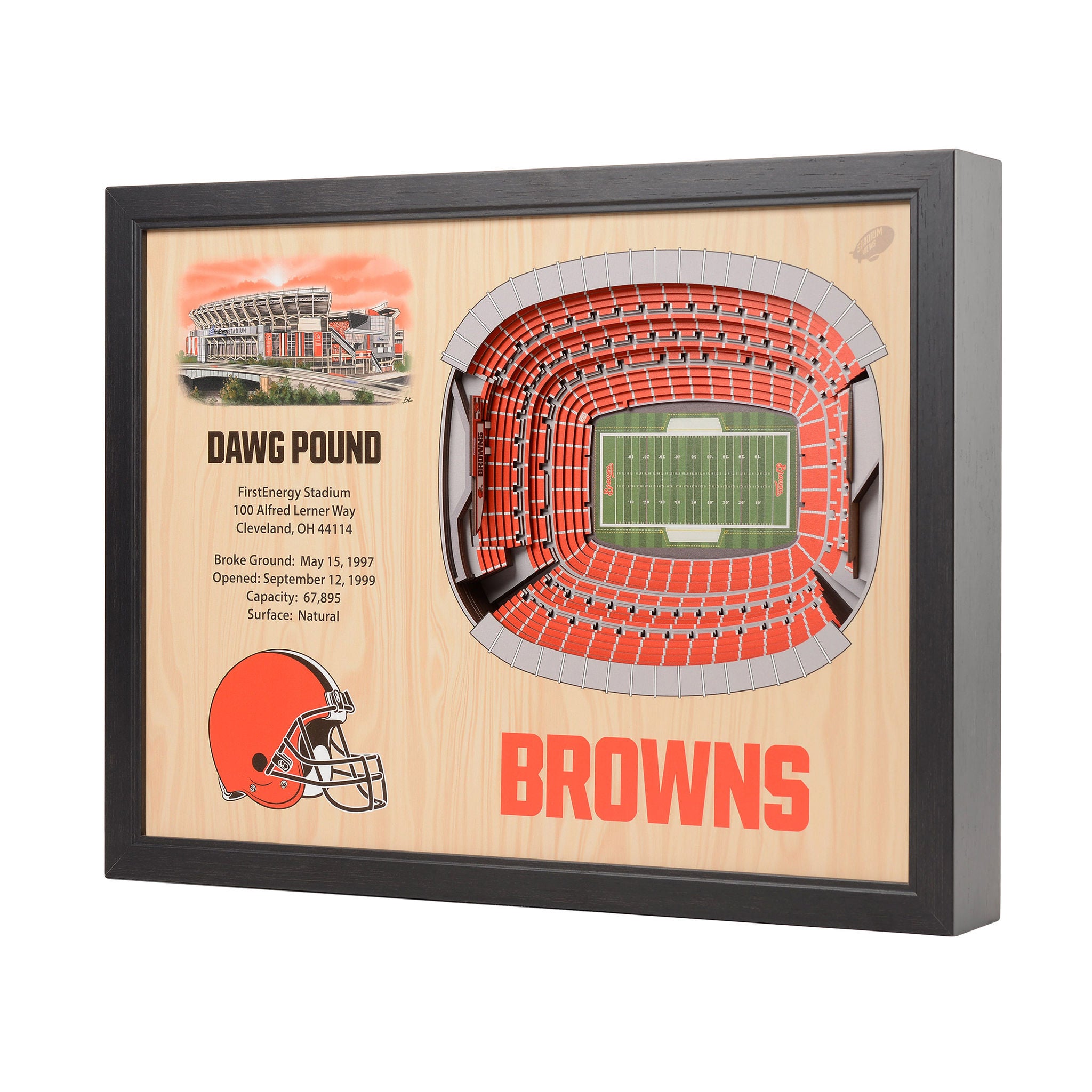 NFL 25-layer Stadium View Wall Art