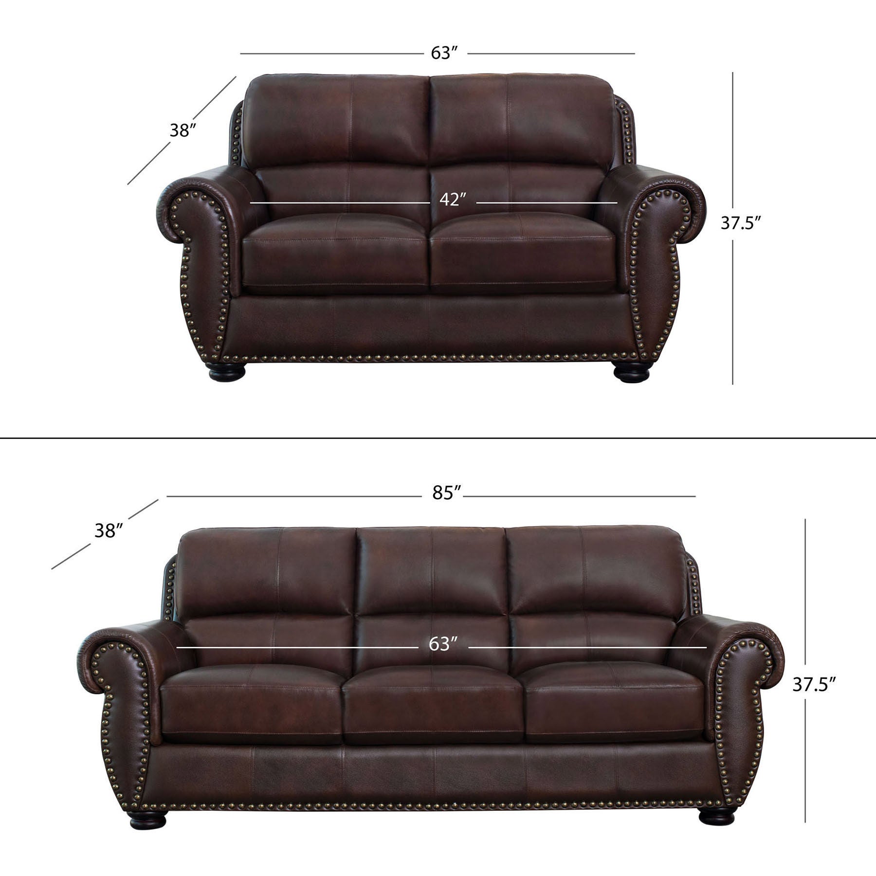 Austin Leather Collection, Brown