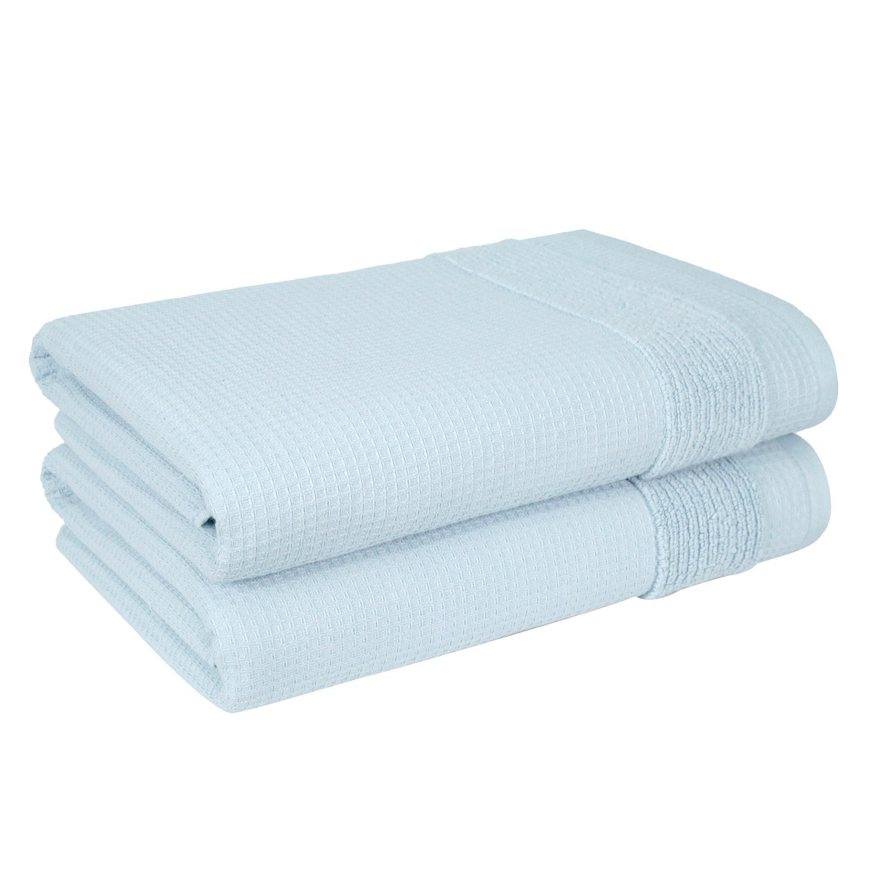 Waffle Bath Towel, 2-piece Set