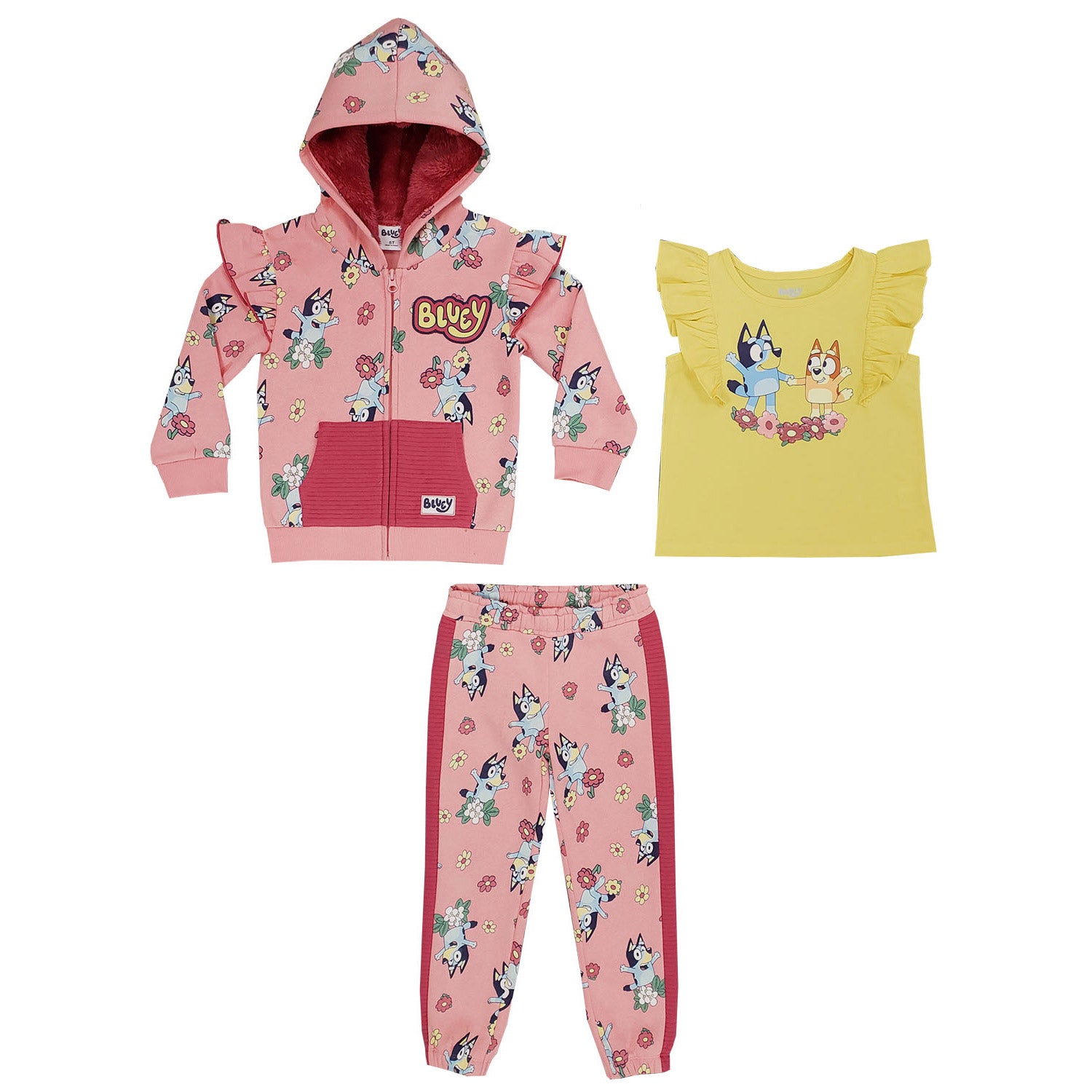 Character Kids' 3-piece Full Zip Set