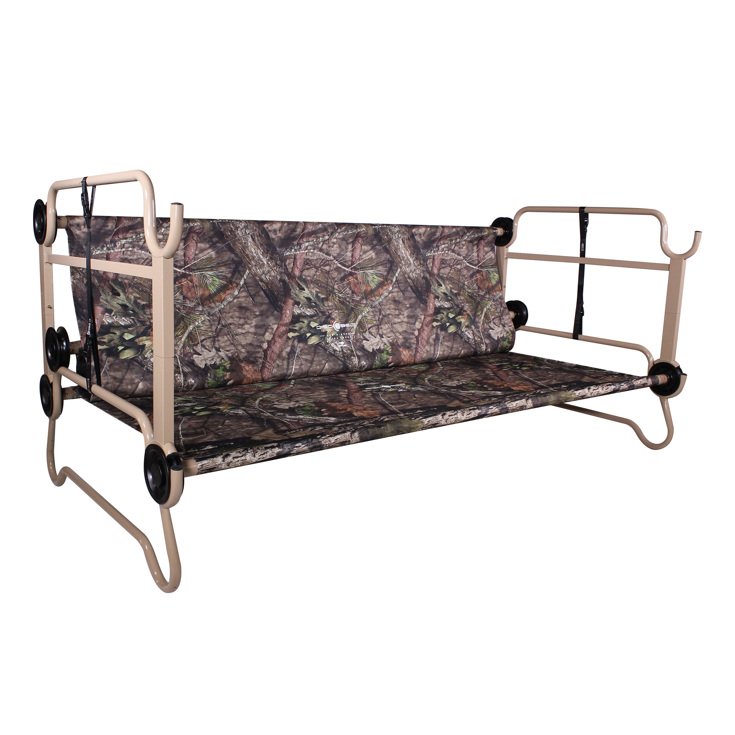 Cam-O-Bunk Cot Mossy Oak with Organizer