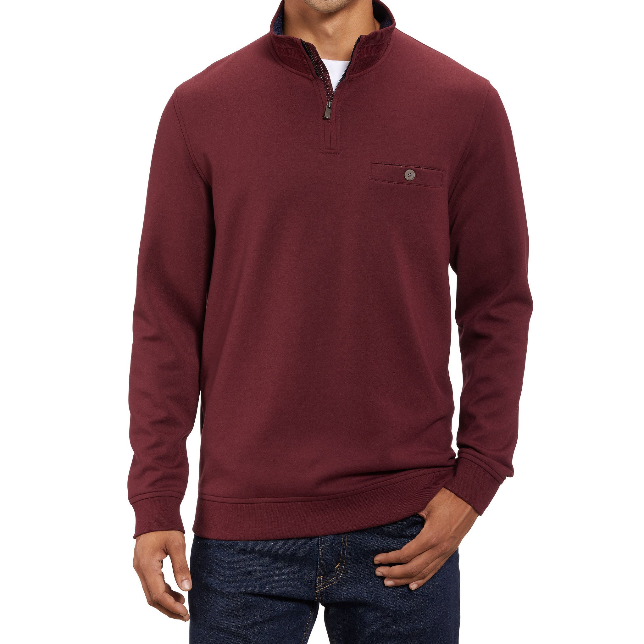 Kirkland Signature Men's Quarter Zip Pullover