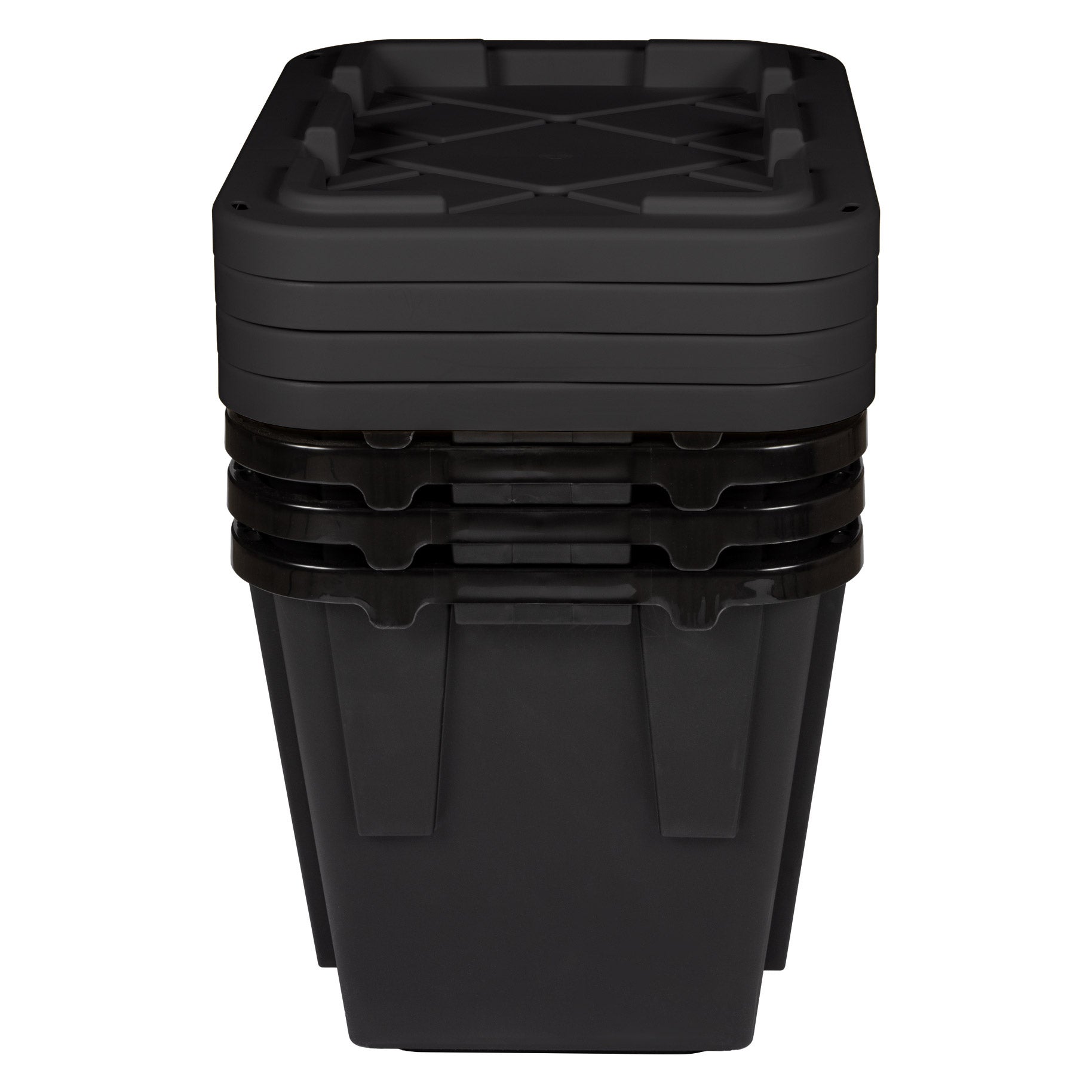 Greenmade 12 Gallon Storage Bin, 4-pack