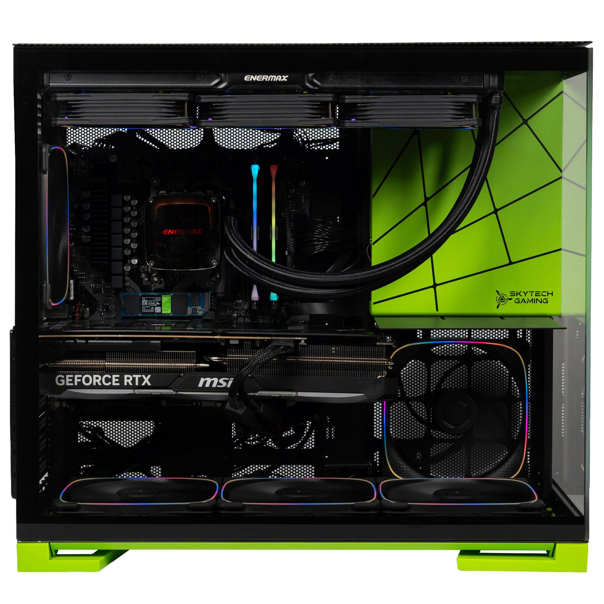 Skytech Viper Gaming Desktop - Intel Core Ultra 7 265K - Nvidia RTX 5070, 12GB - 32GB DDR5 6000MHz - 1TB Gen 4 NVMe SSD