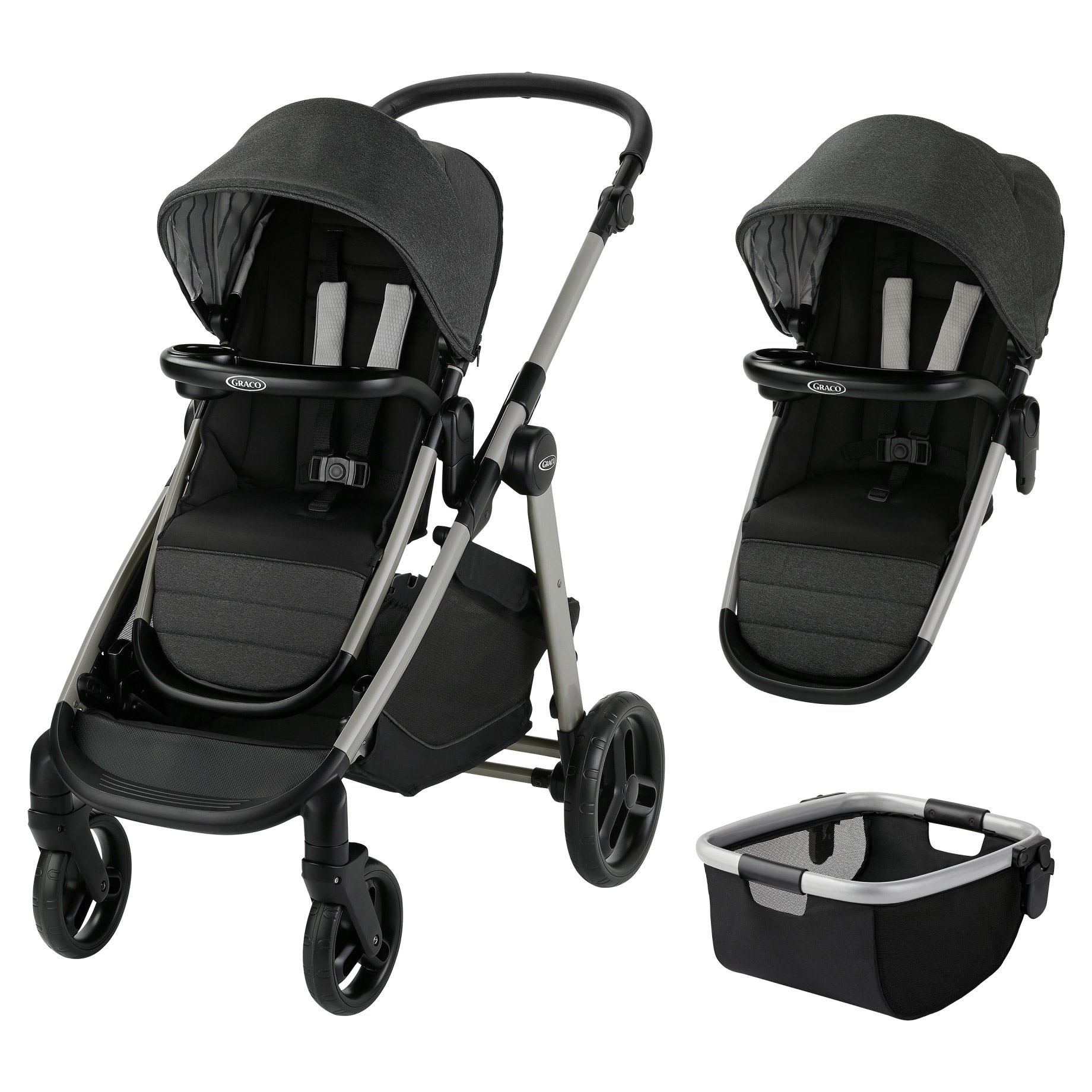 Graco Modes Nest2Grow Stroller Bundle