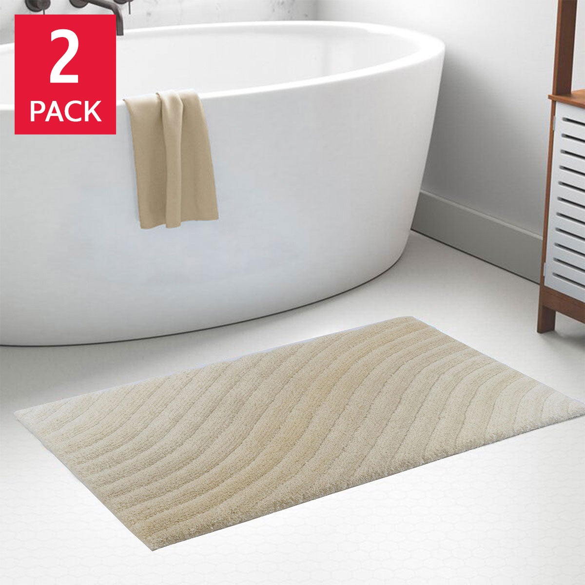 Prism Bath Rug 2-pack