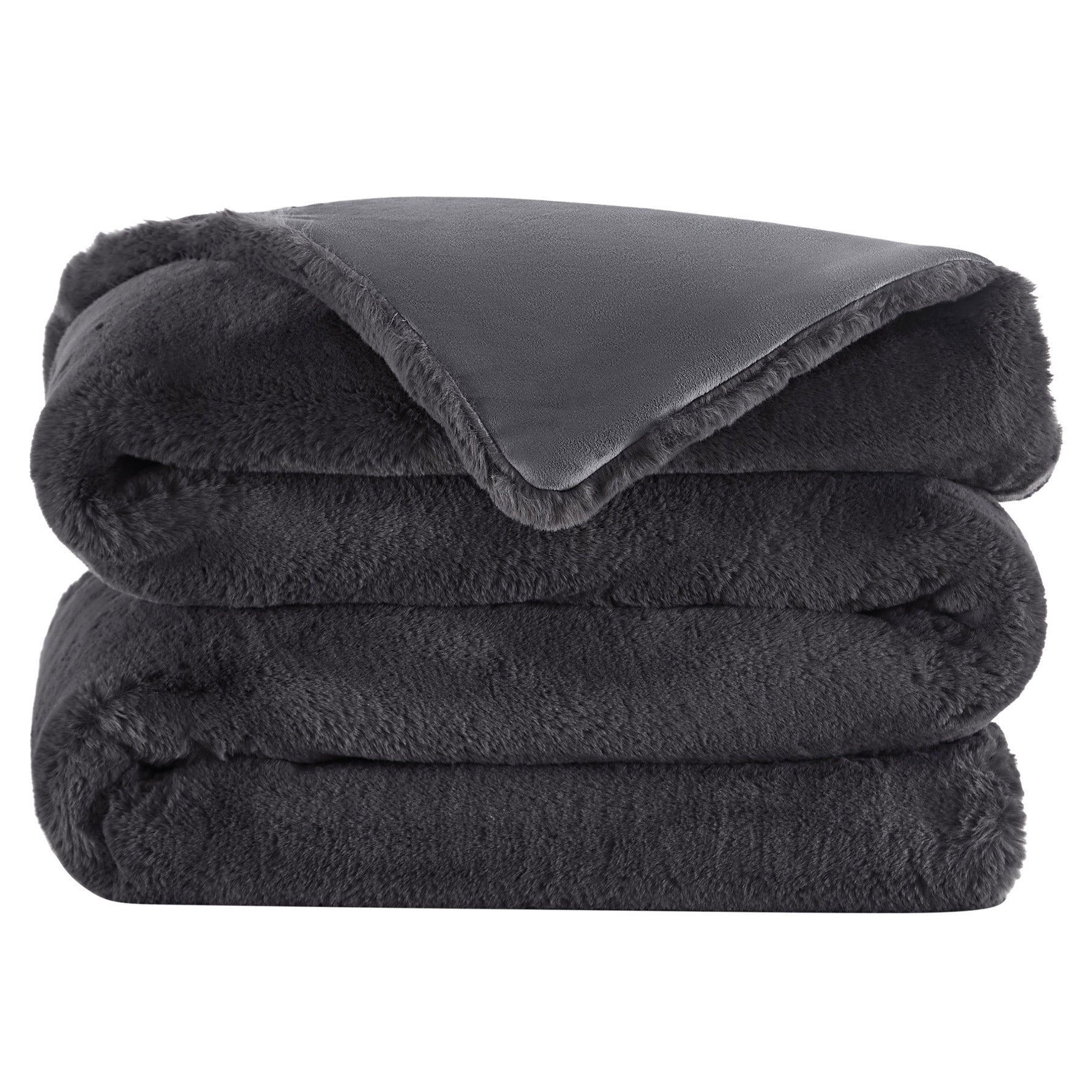 FRYE Luxe Faux Fur Throw