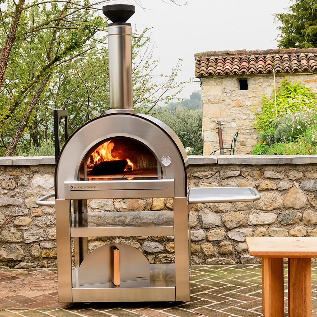 Forno Venetzia Pronto 500 Outdoor Wood Burning Pizza Oven