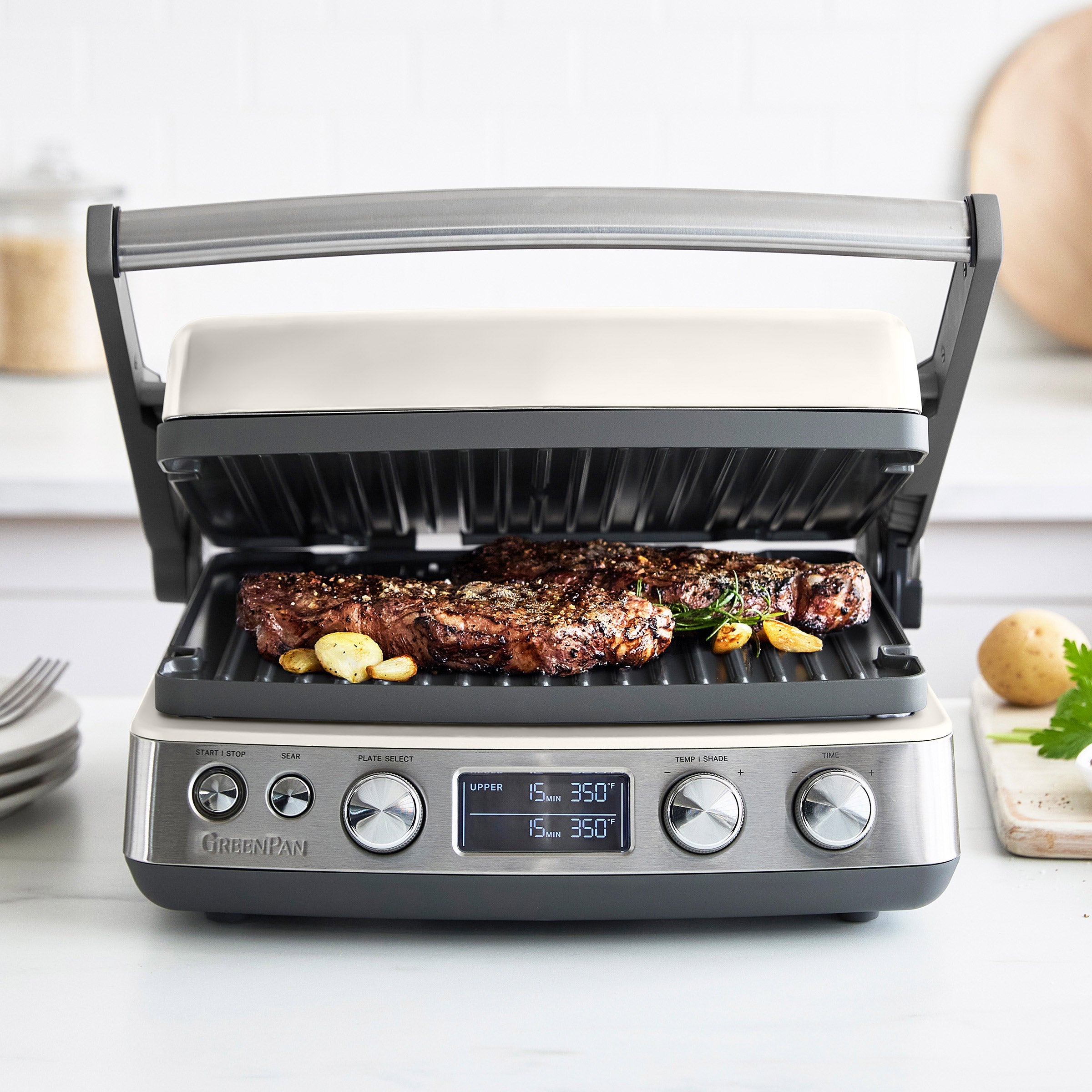 GreenPan Multi Grill & Griddle with Waffle Plate