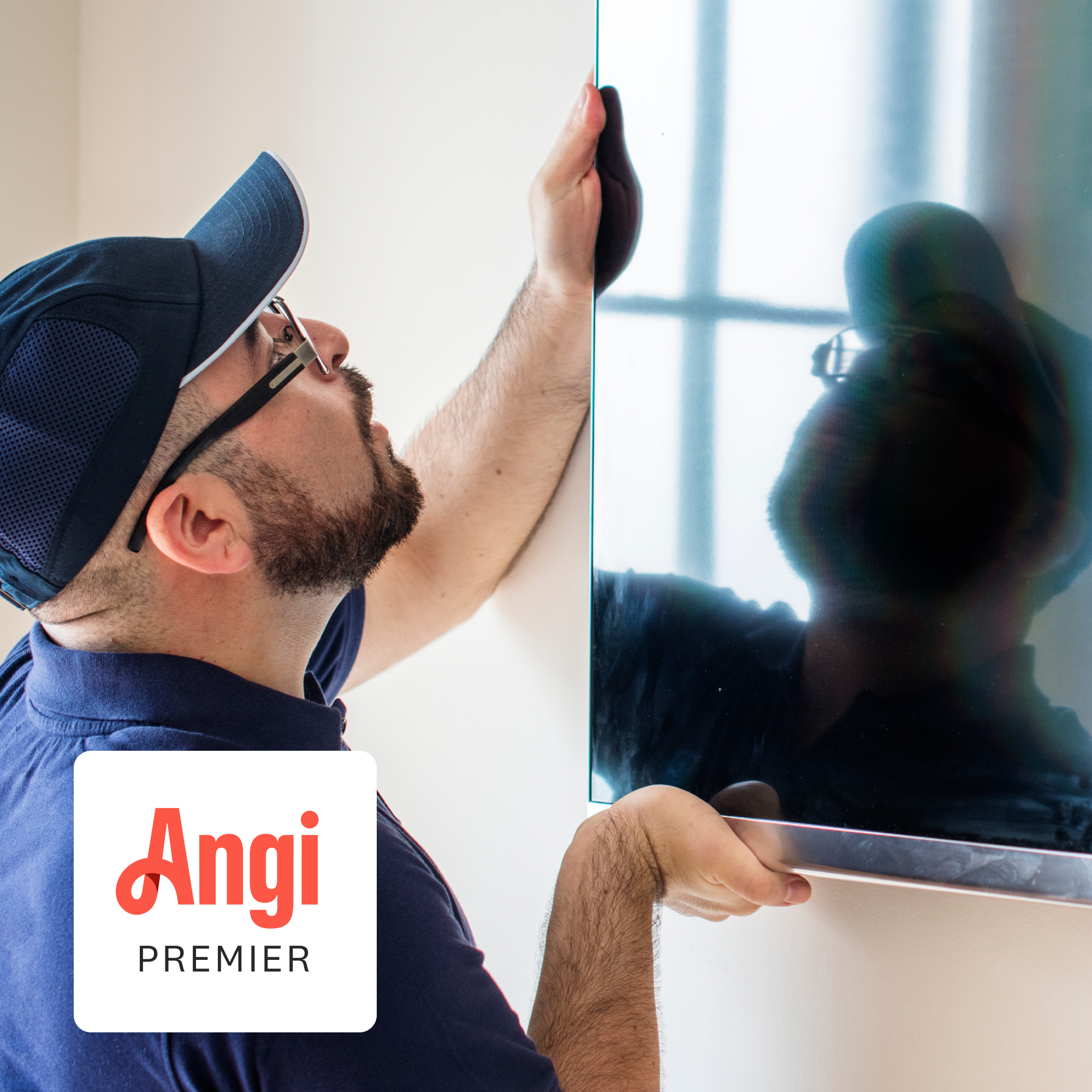 Angi Premier - 1-Pro TV Mounting Service with In-wall Wire Concealment