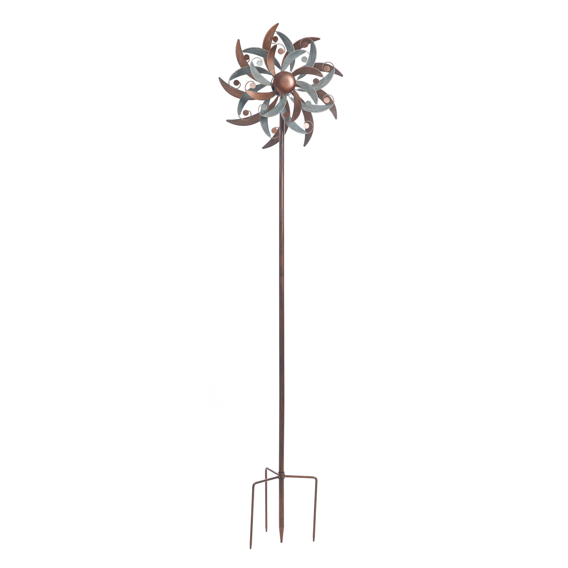 Metal Swirl Wind Spinner