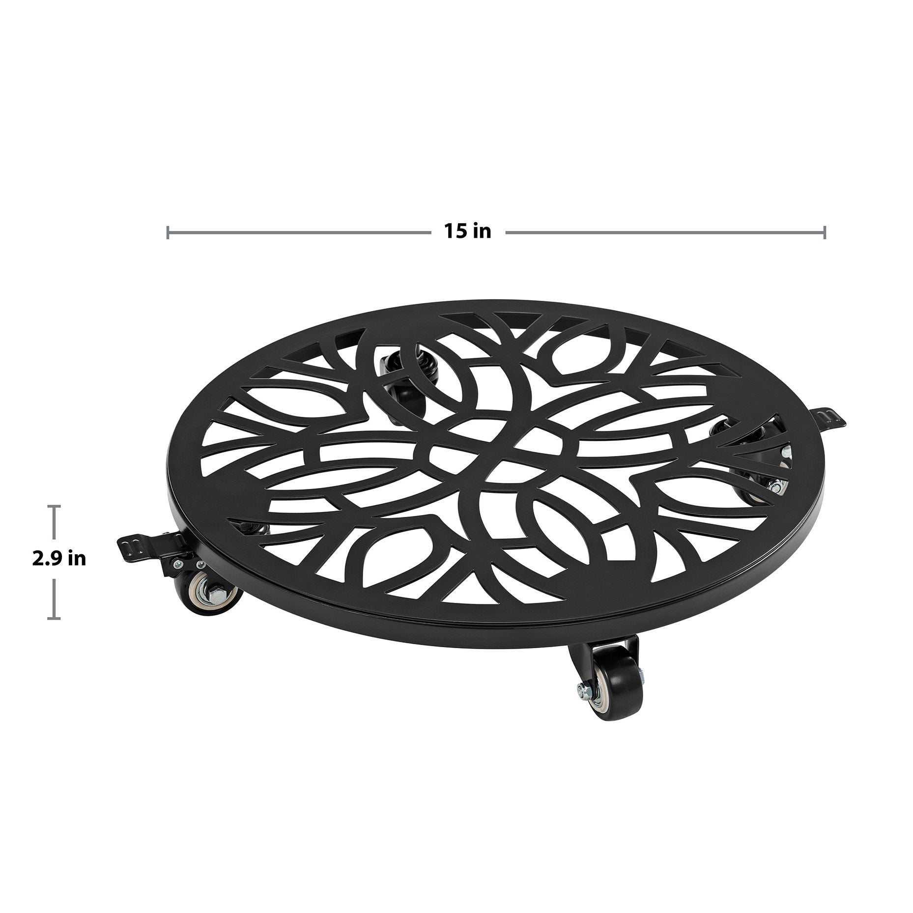 Steel Plant Caddy, 2-pack