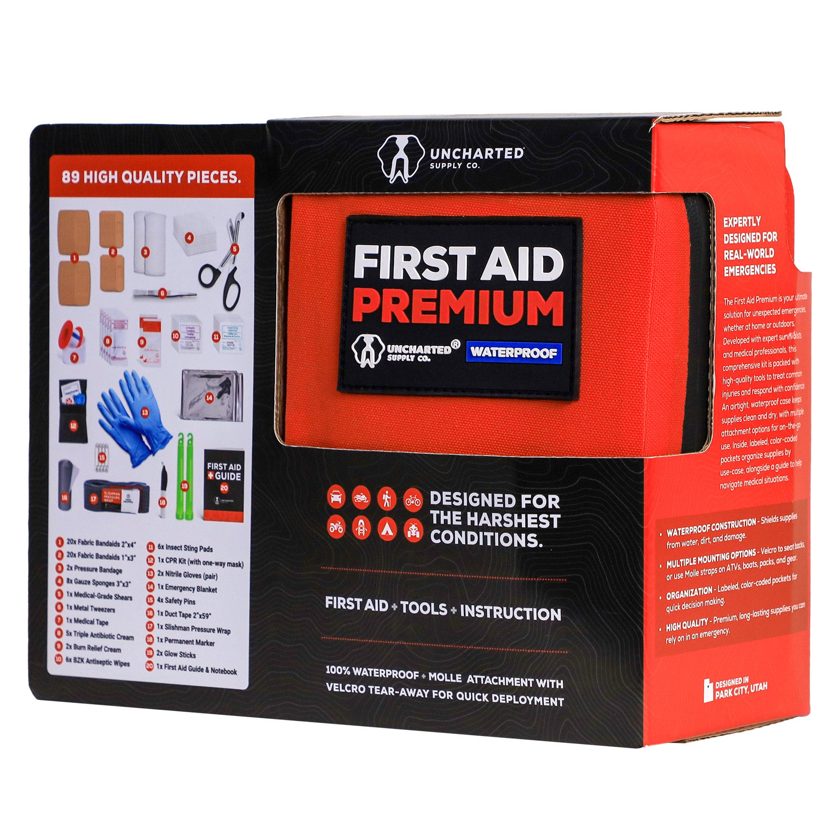 Uncharted First Aid Kit, 89-pieces