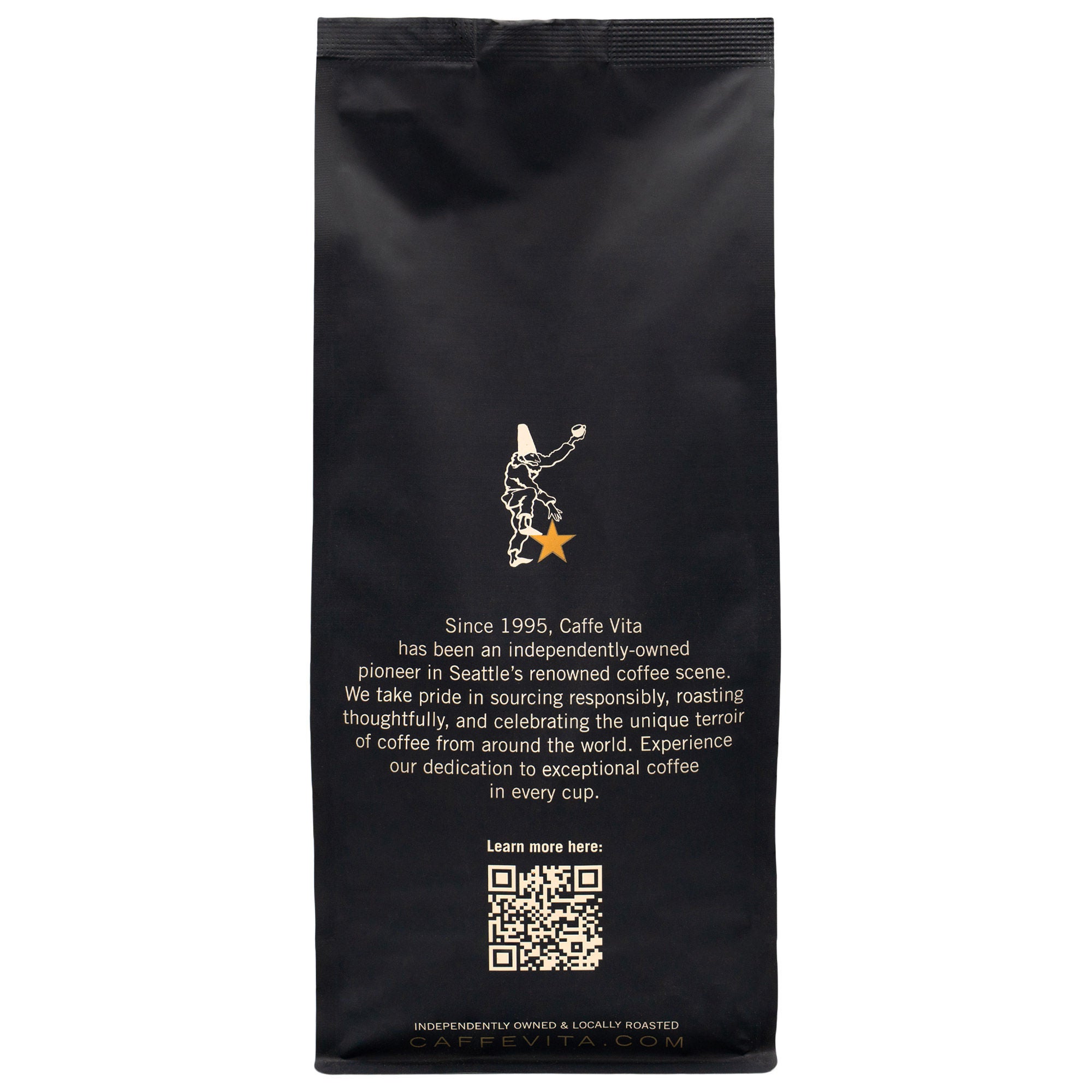 Caffe Vita Coffee Nor'Wester Blend Ground Coffee, Light- Medium Roast, 2 lb. bags, 2-pack