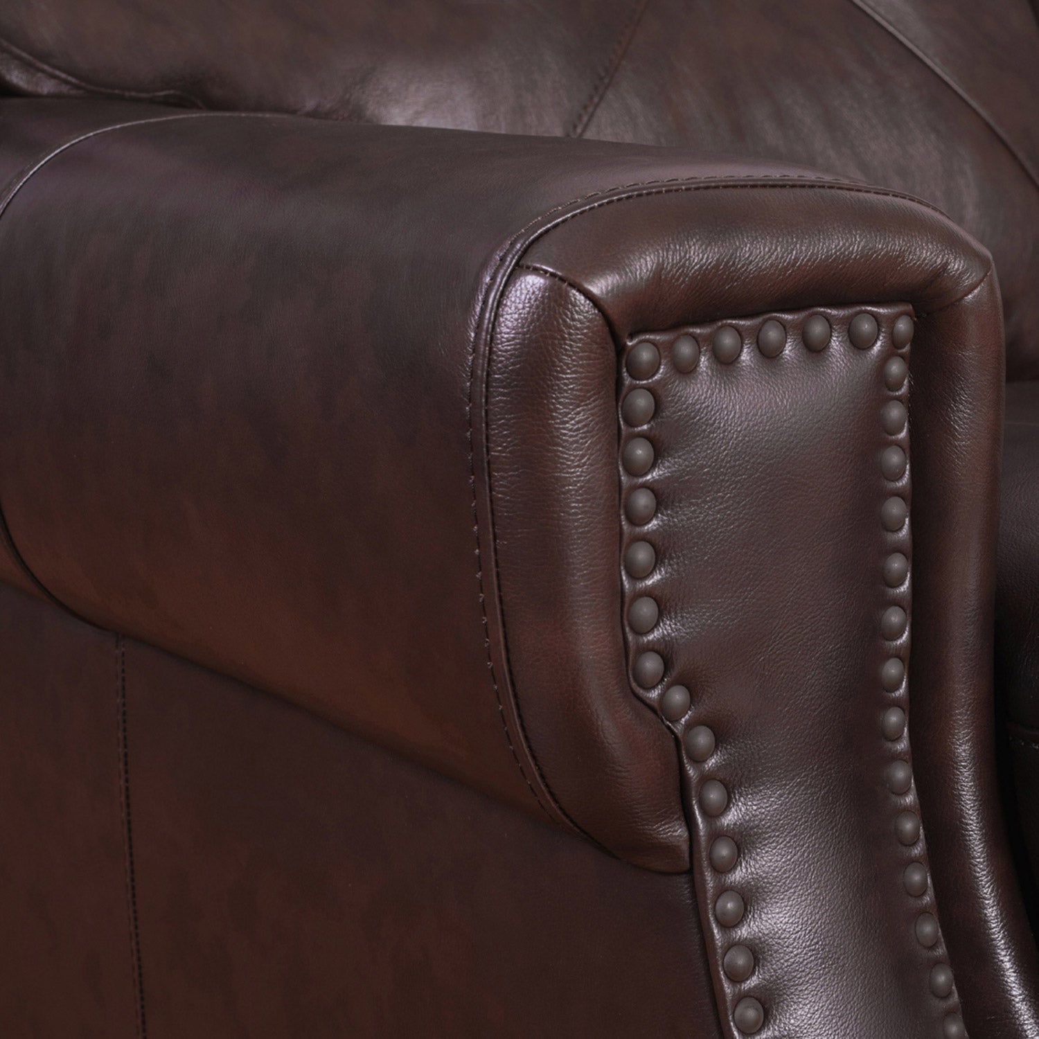 Stanley Leather Loveseat