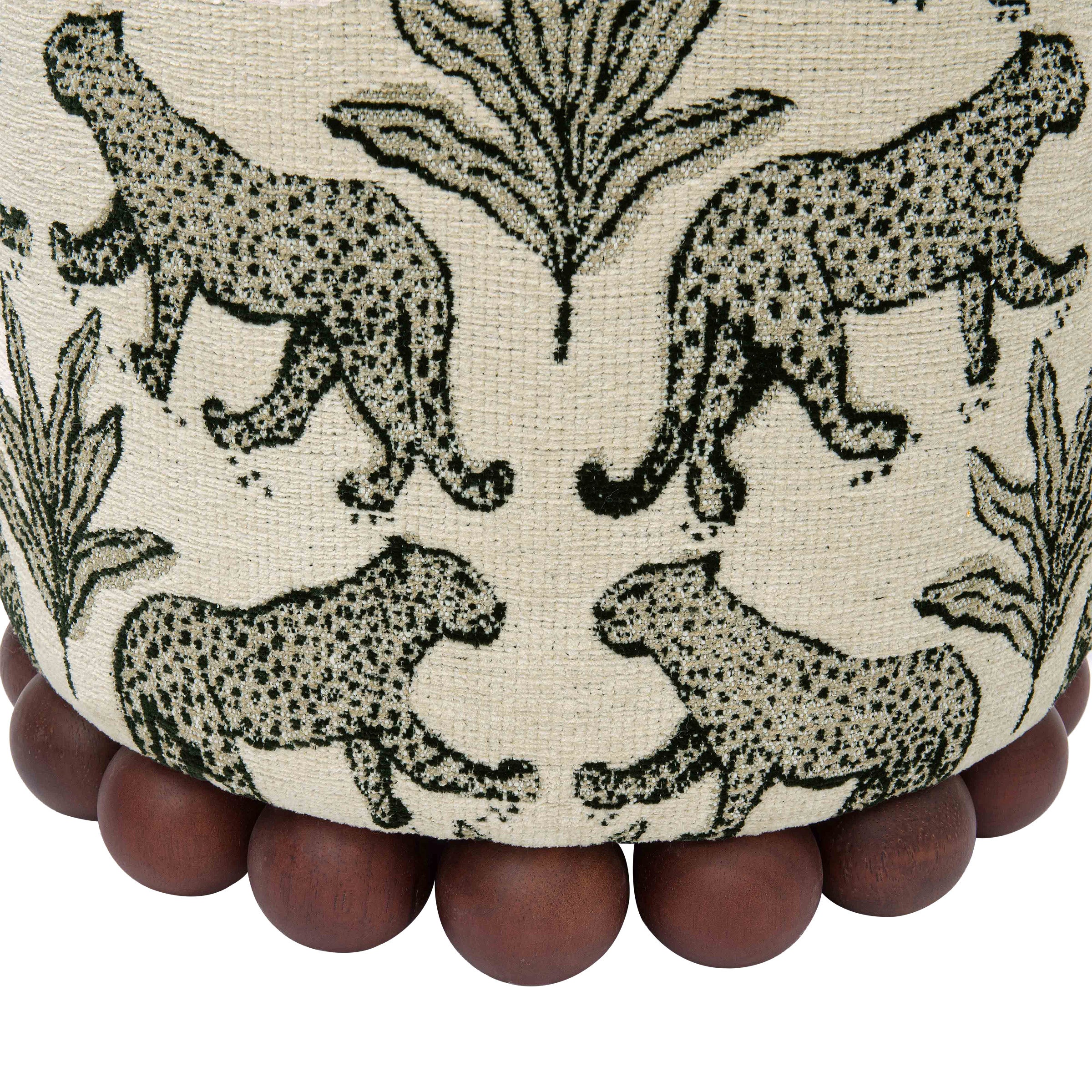 Dex Jacquard Fabric Ottoman