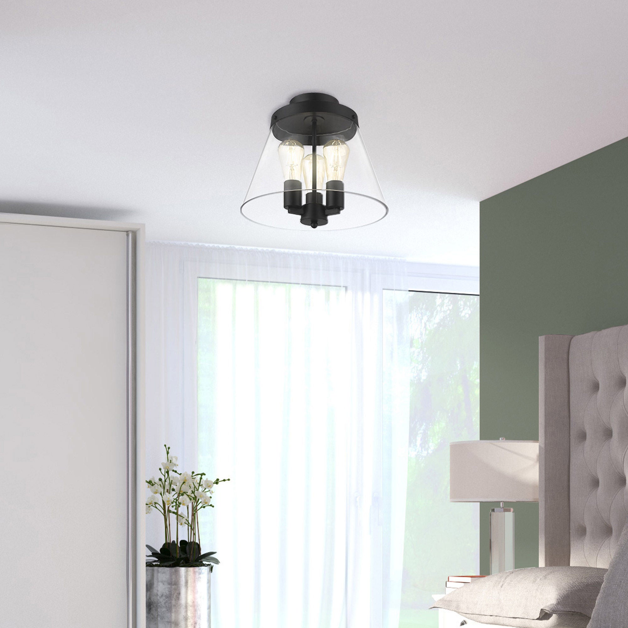 Audley Semi Flush Mount