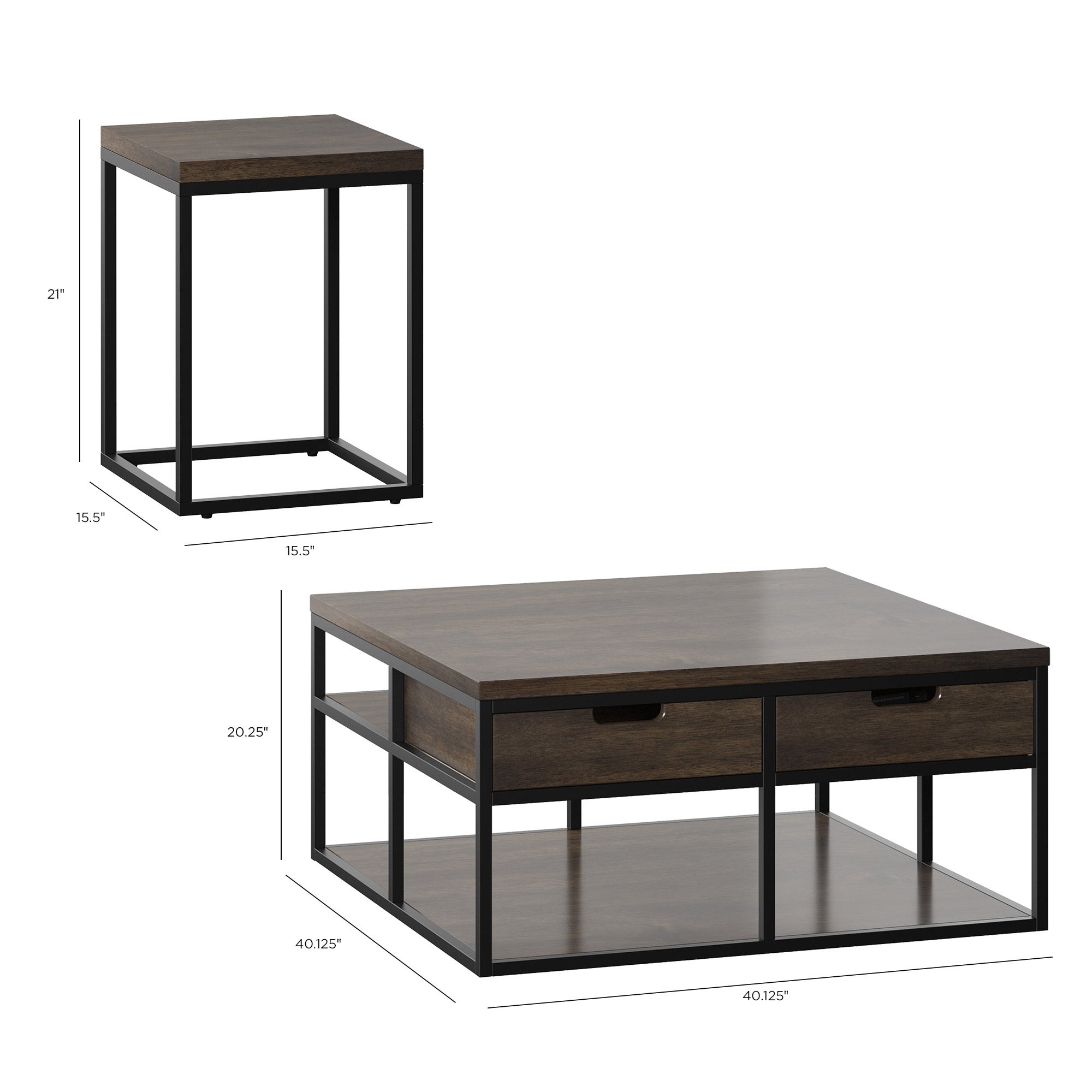 Tresanti Joslin 3pc Occasional Set