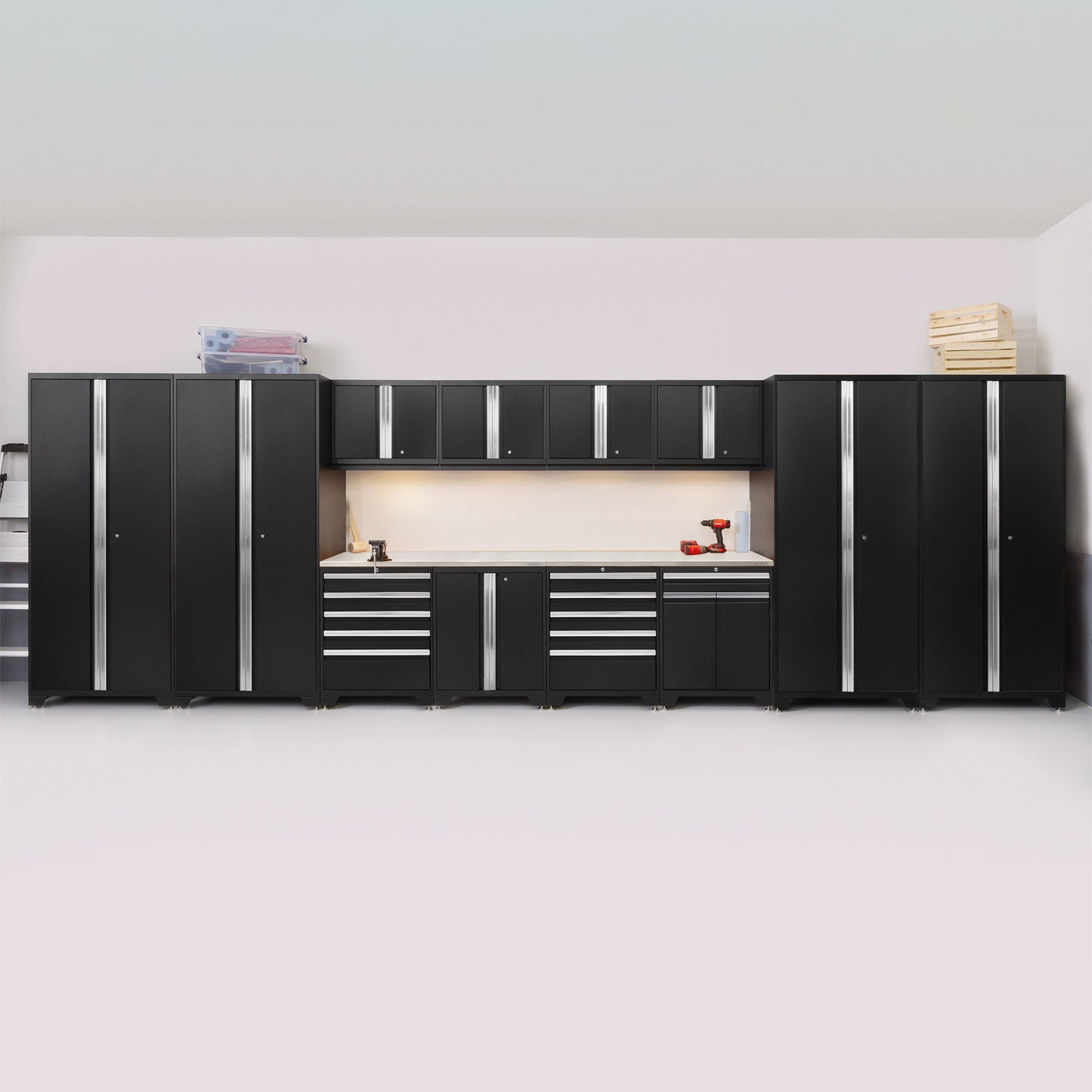 NewAge Products Pro 3.0 Series Storage Cabinet 14-piece Set