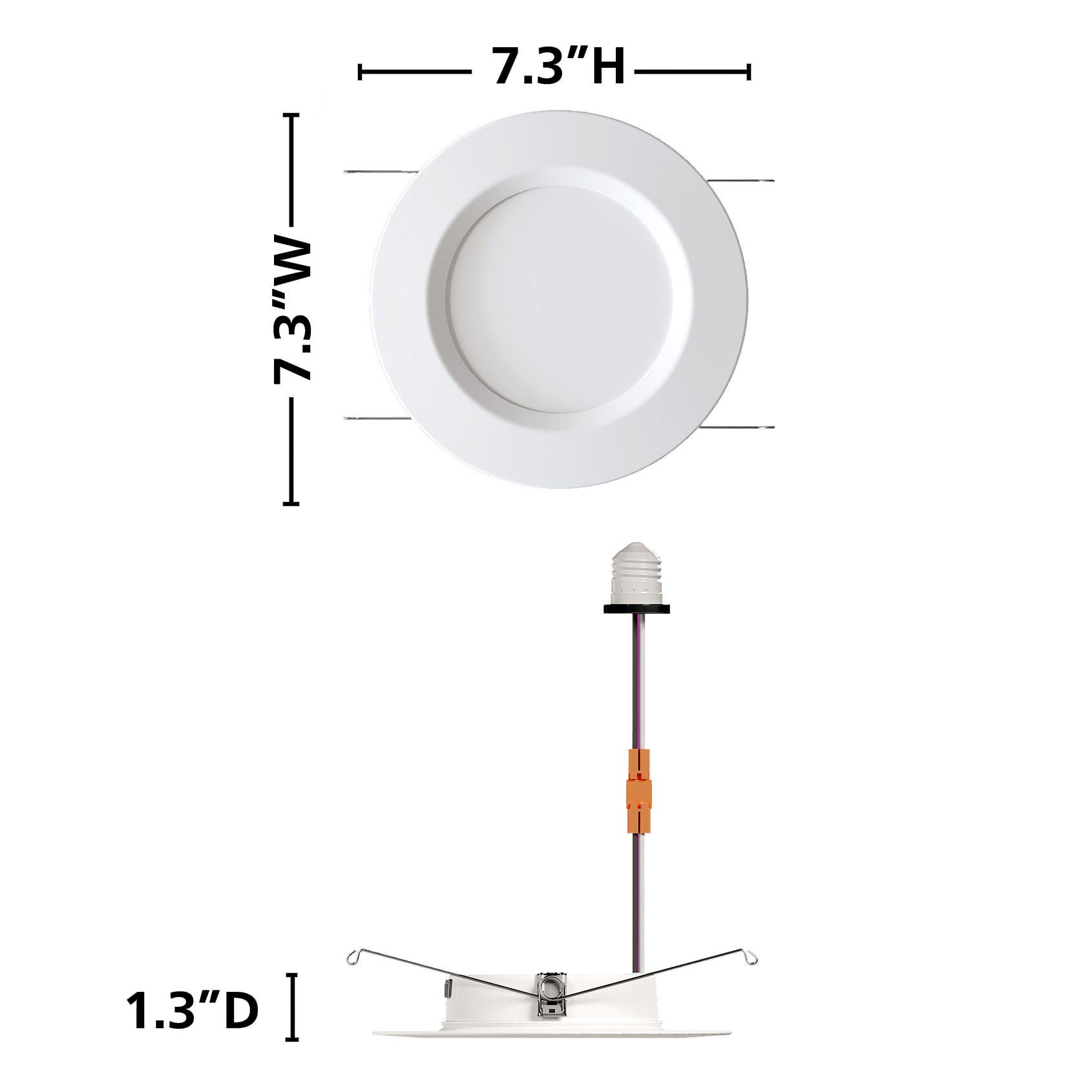 Philips 5/6" 5CCT Retrofit Downlight, 8-pack