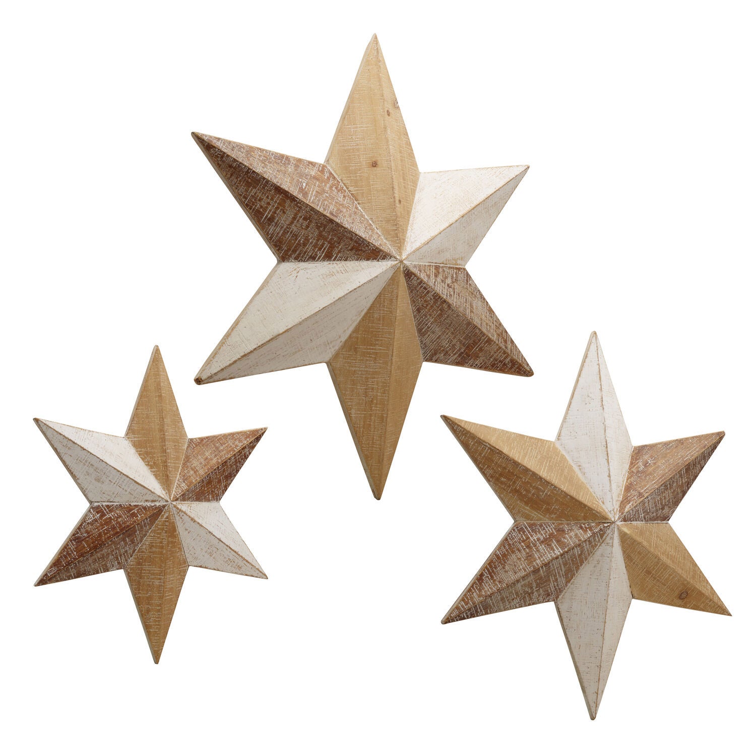 Elements 3-piece Farmhouse Star Décor Set