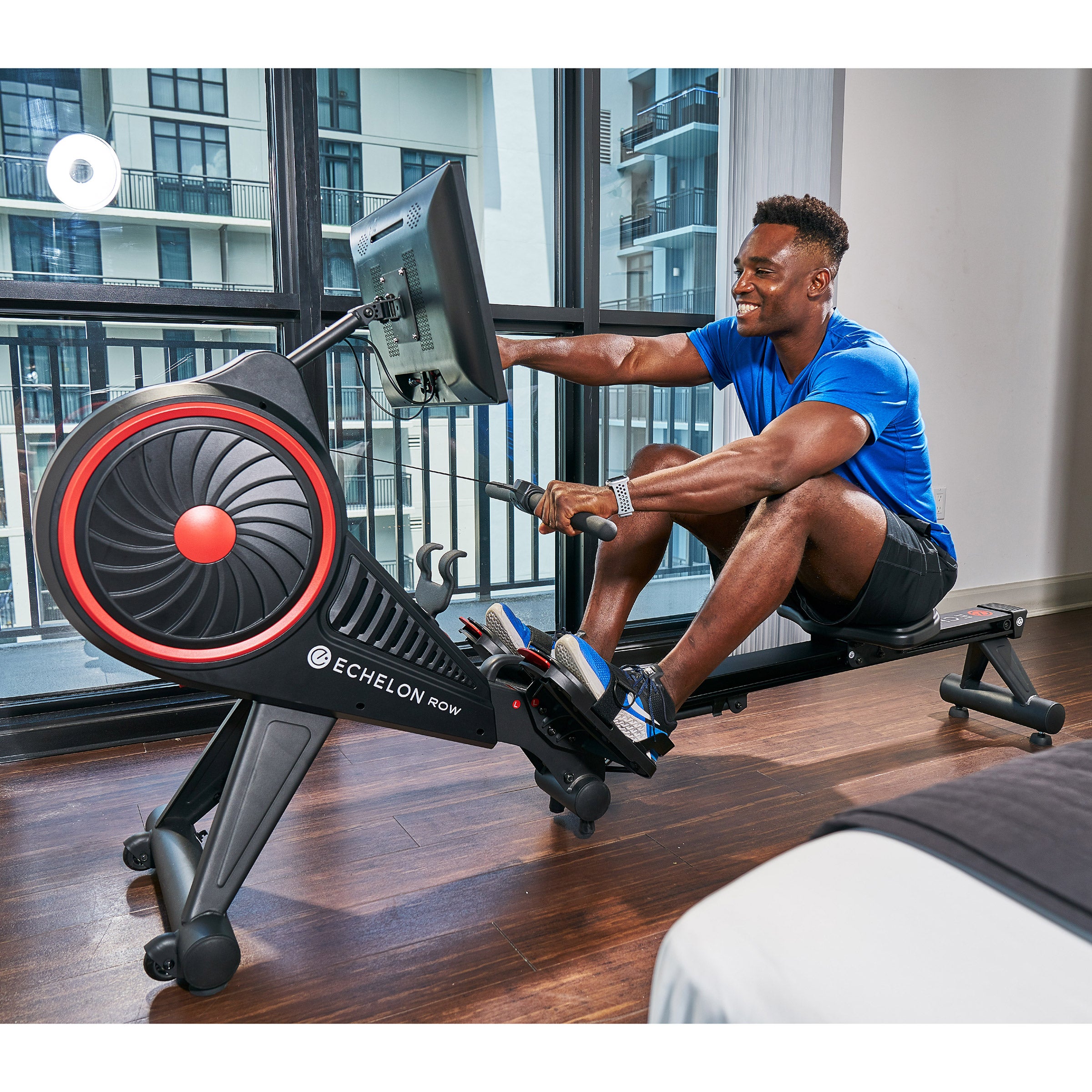 Echelon Row-S Connected Rowing Machine With 1-Year Premier Membership Included - Assembly Included