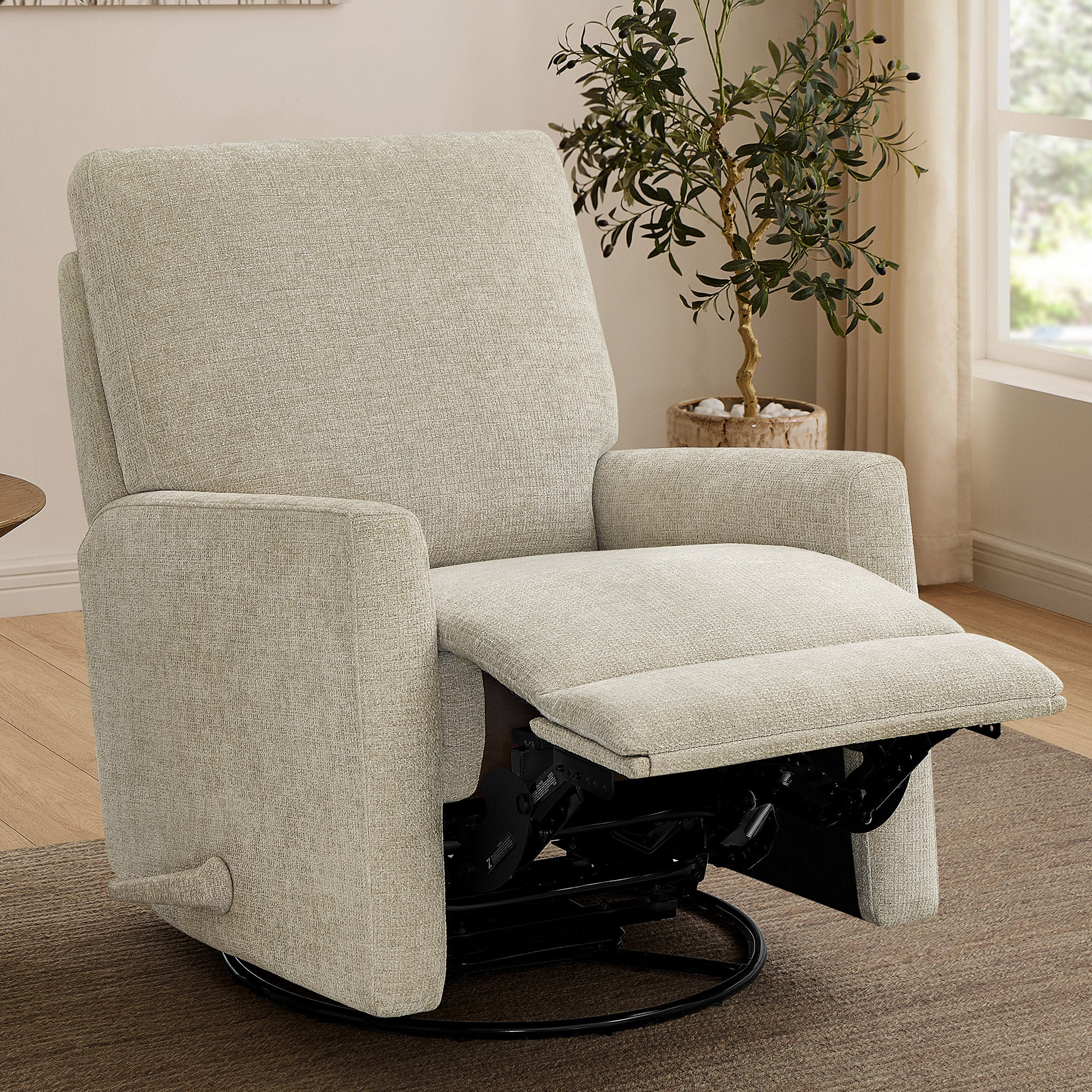 Barcalounger Emberly Fabric Swivel Glider Recliner