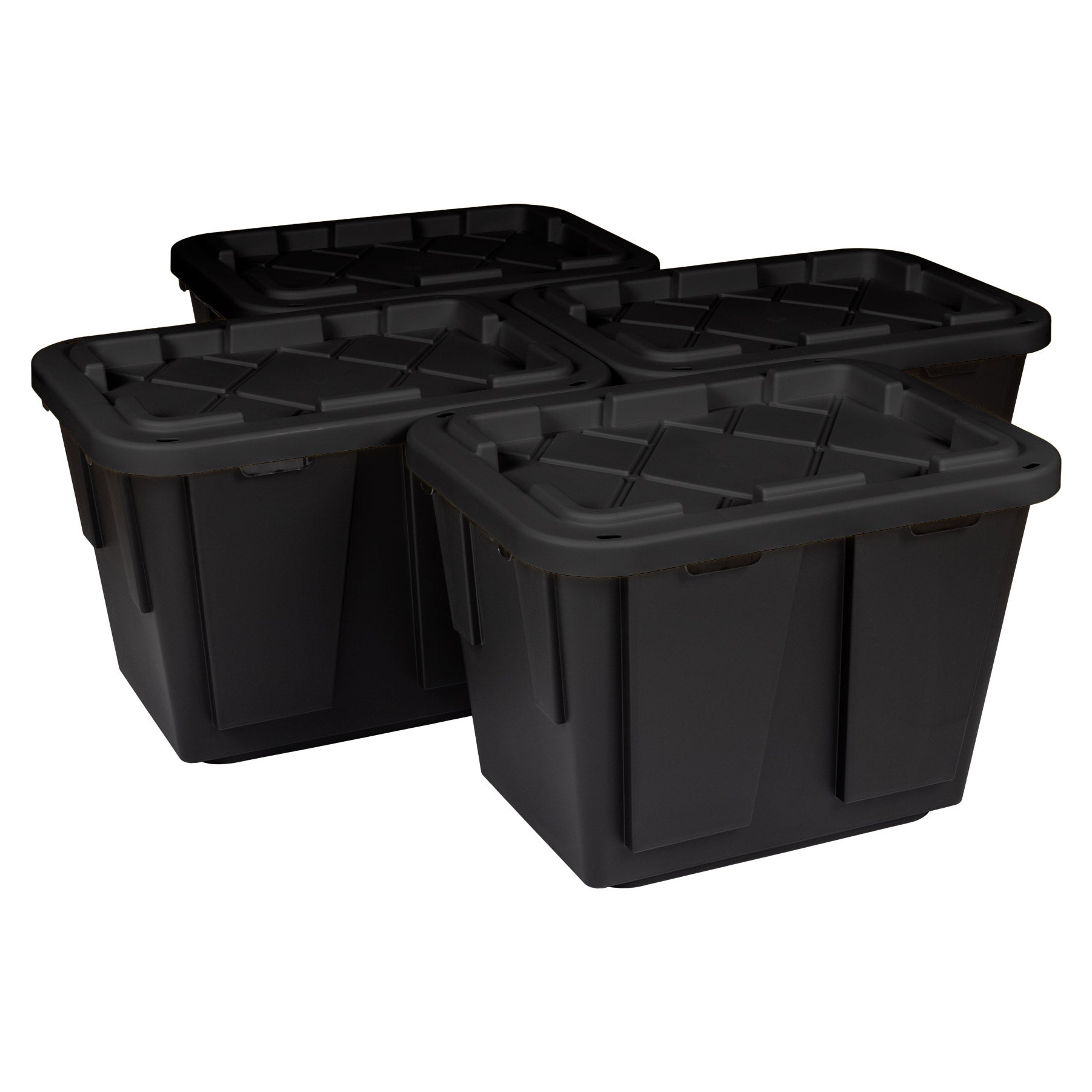 Greenmade 12 Gallon Storage Bin, 4-pack