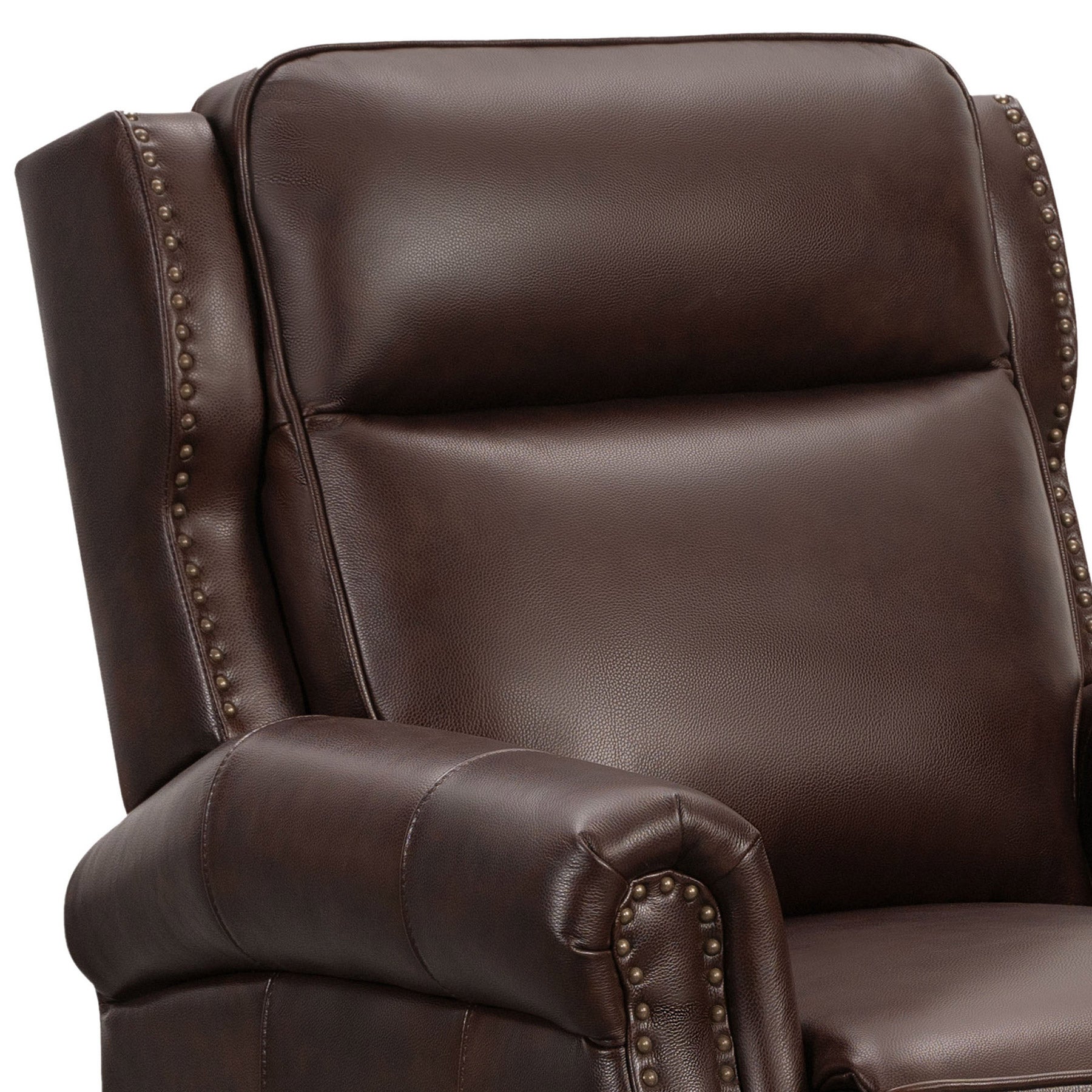 Pollenzo Leather Pushback Recliner