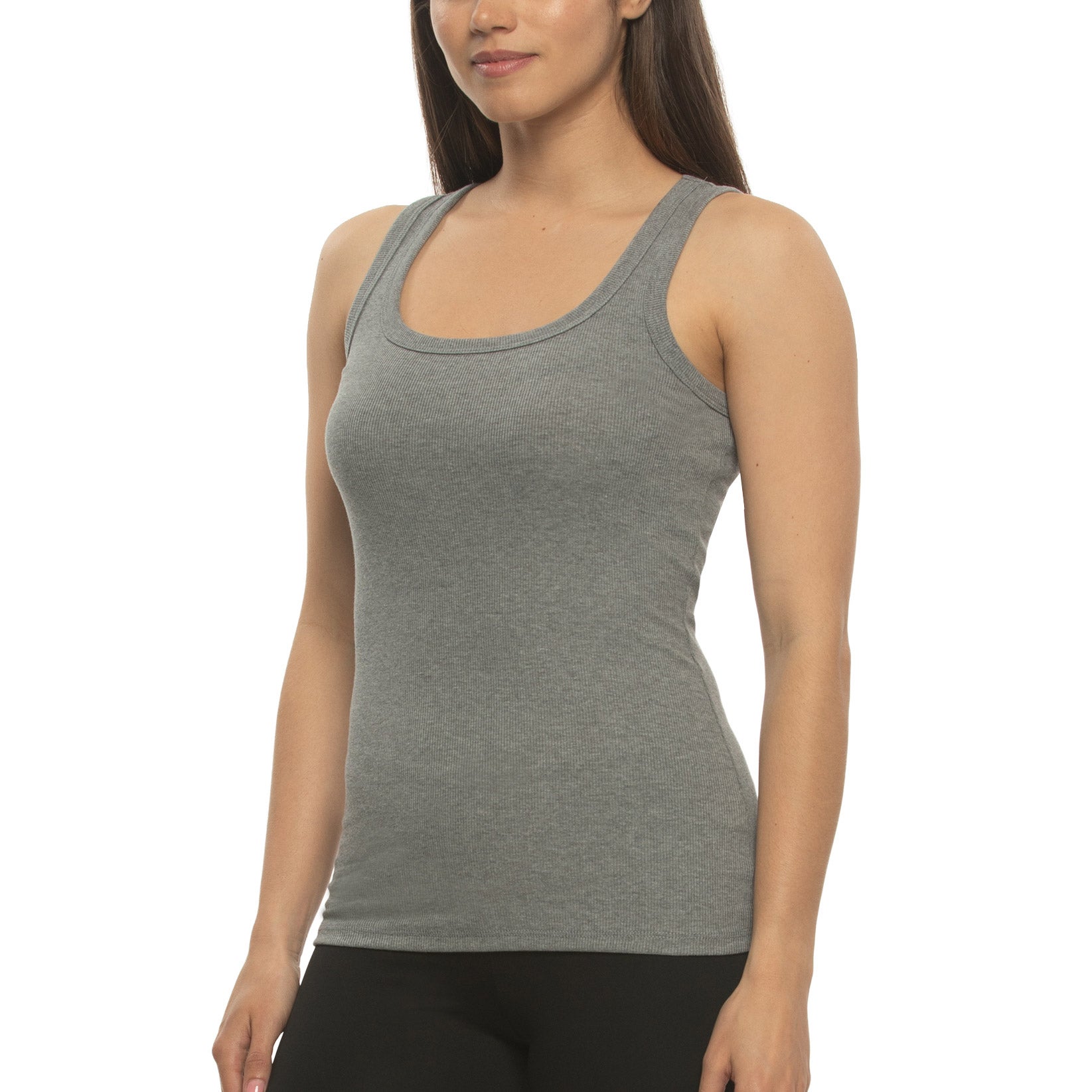 Felina Women's Ribbed Tank, 3-pack