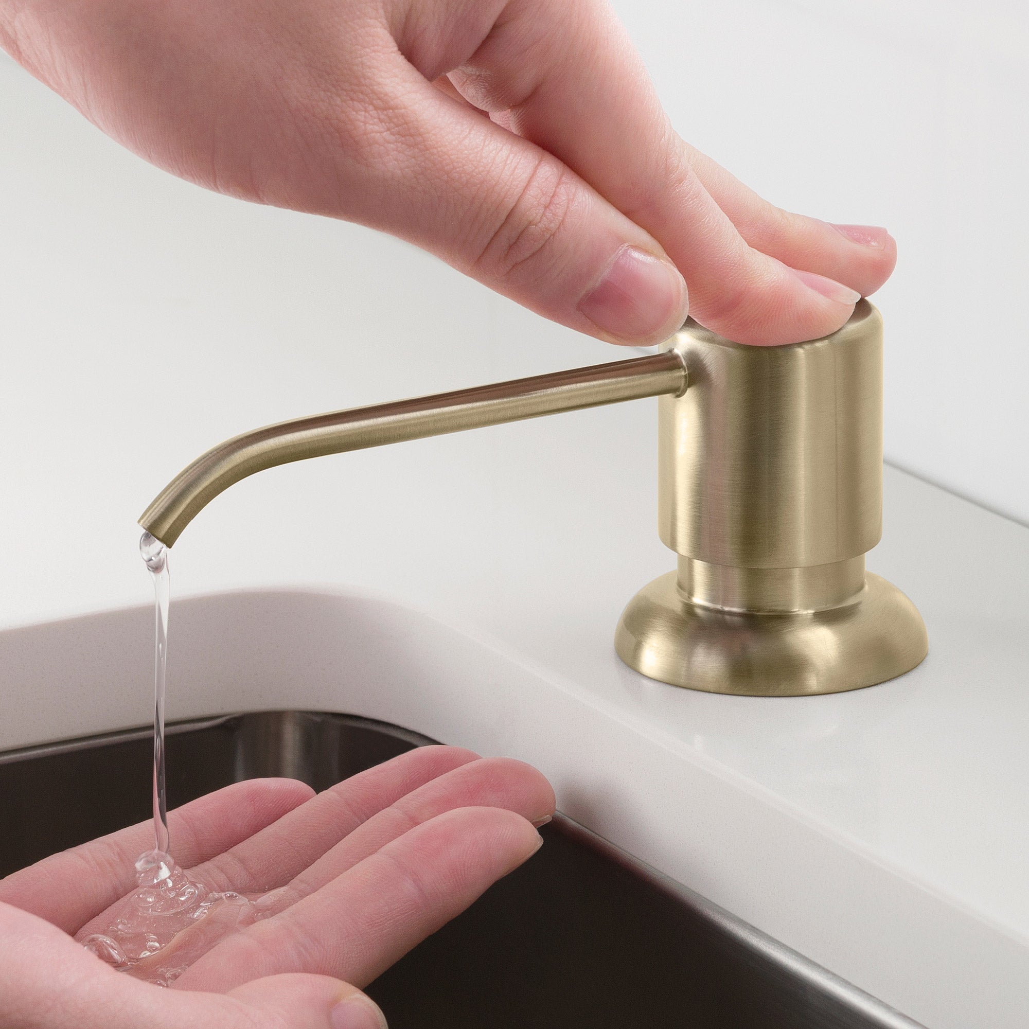 KRAUS Touchless Sensor Commercial Pull-down Single Handle Kitchen Faucet with Soap Dispenser