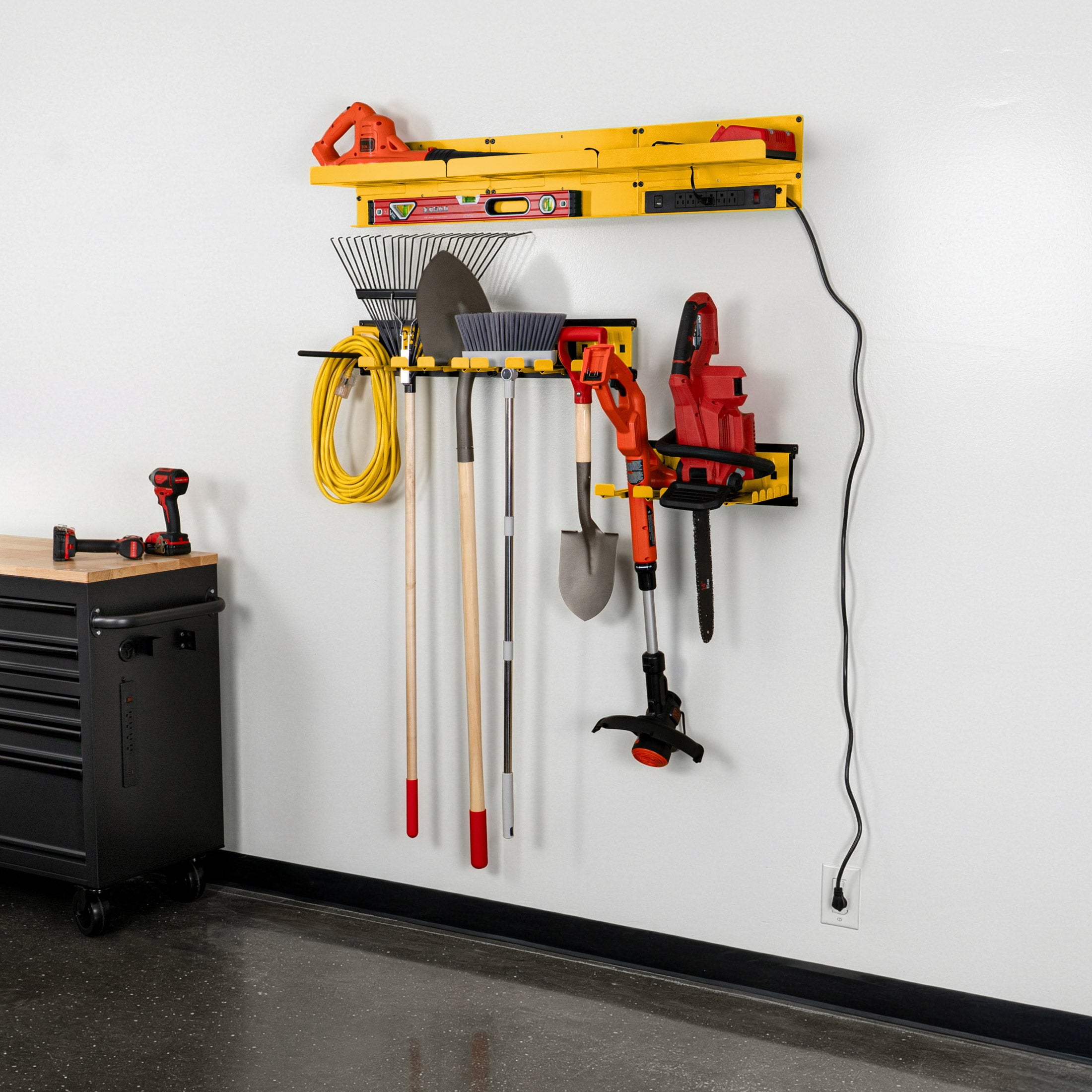 Permasteel 14-piece Wall Storage System