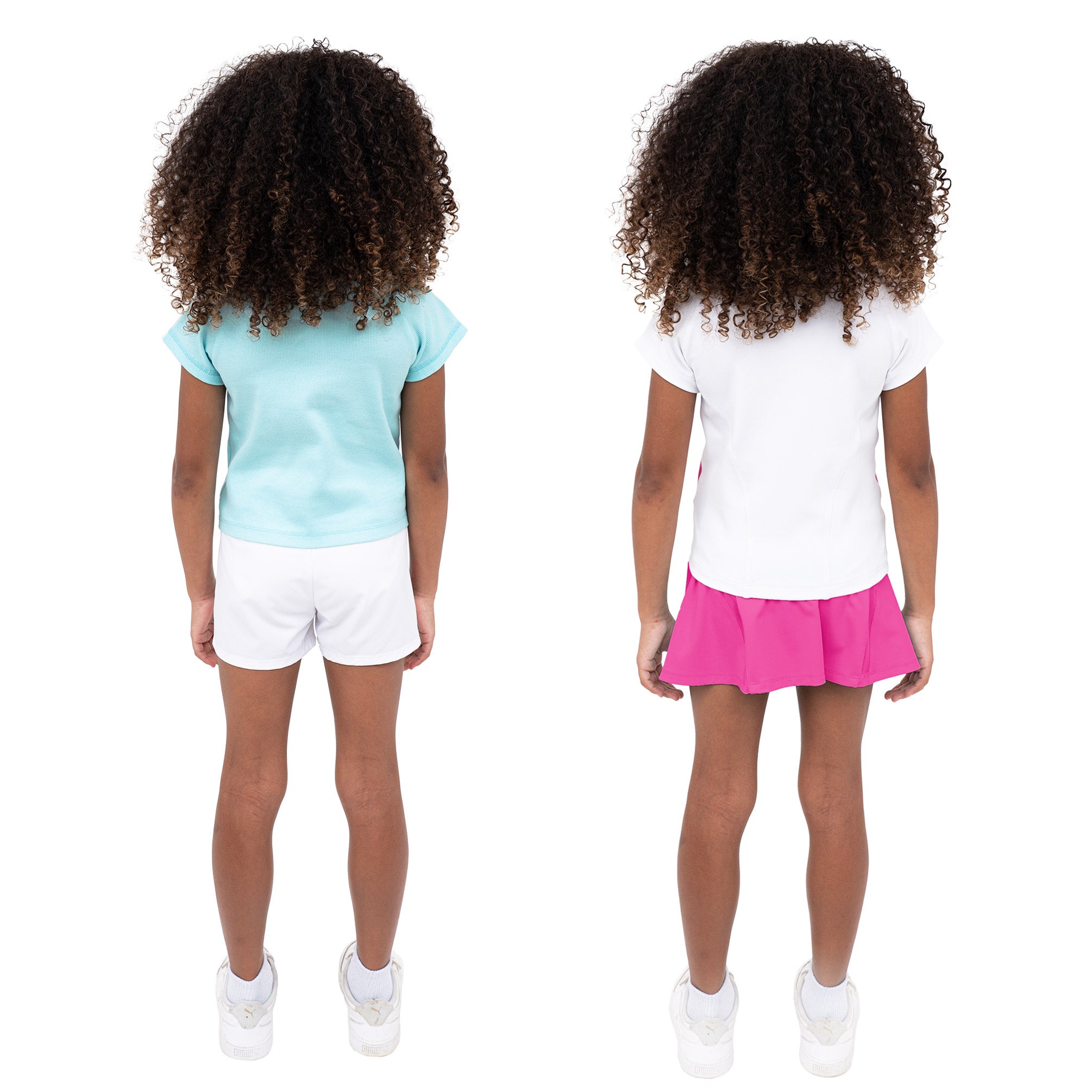 Skechers Kids' 4-piece Tee & Skort Set
