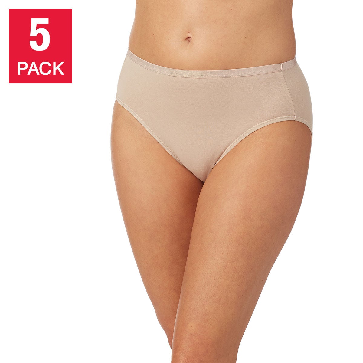Midnight by Carole Hochman Hi Cut, 5-pack