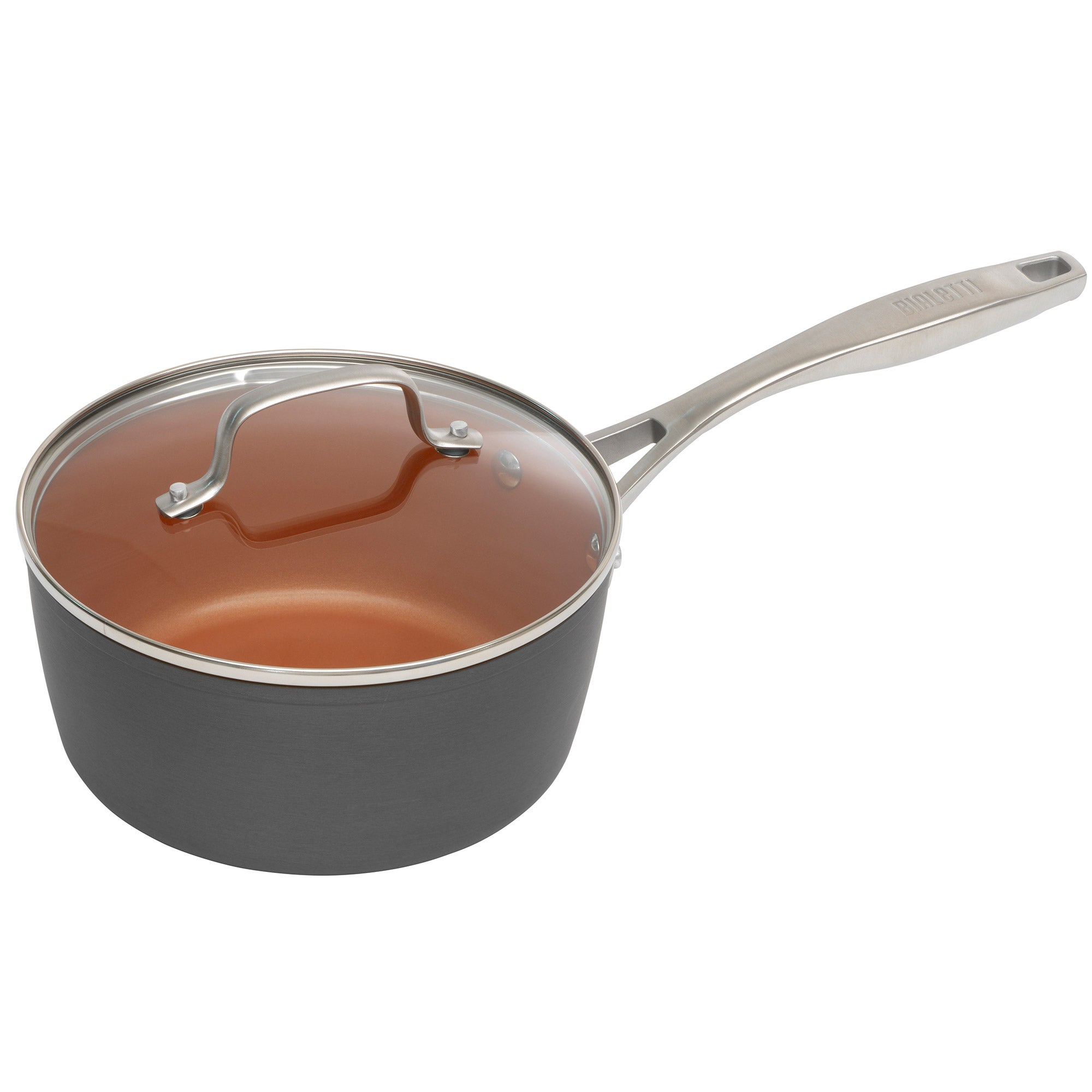 Bialetti Copper Pro 4-piece Sauce Pan Set