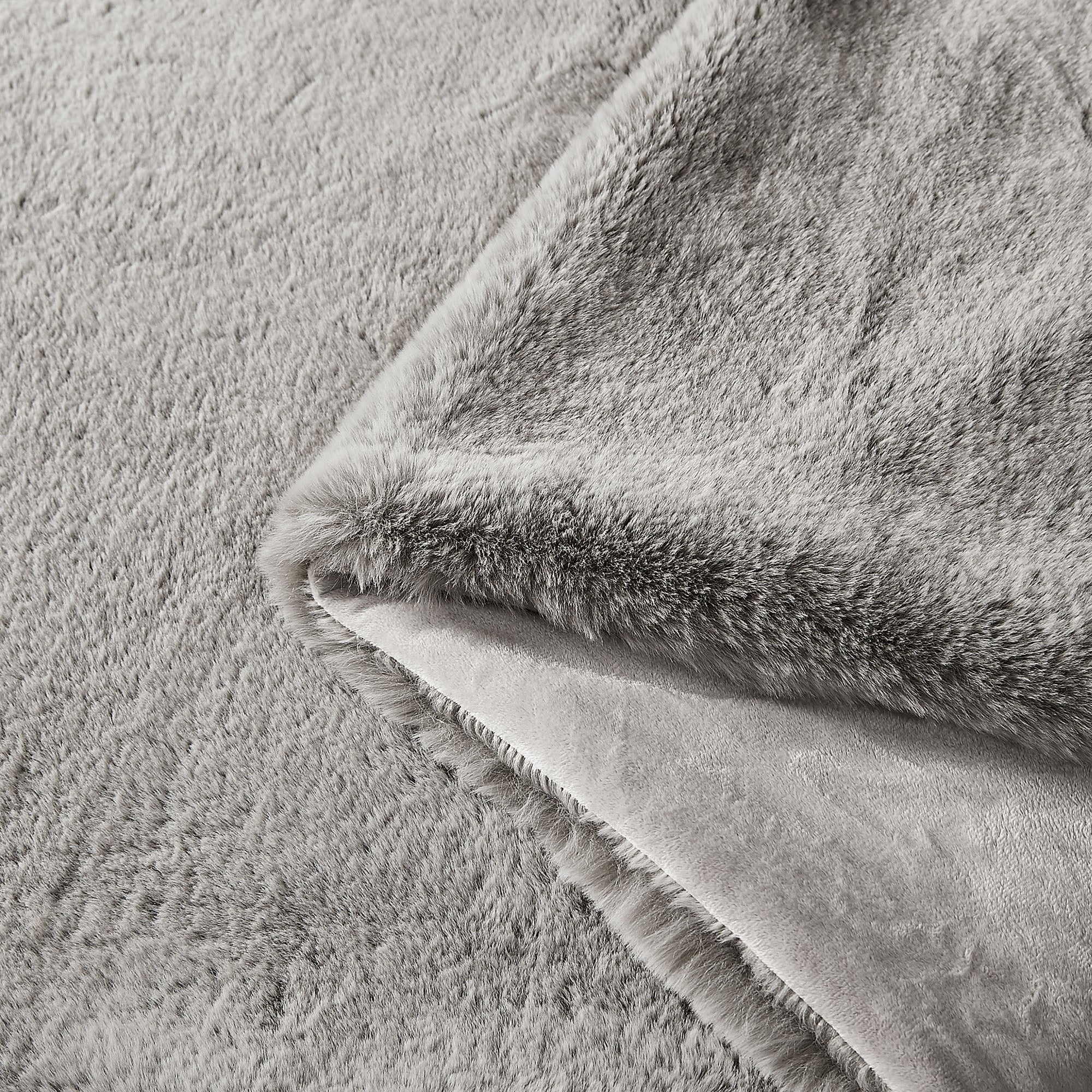 FRYE Luxe Faux Fur Throw