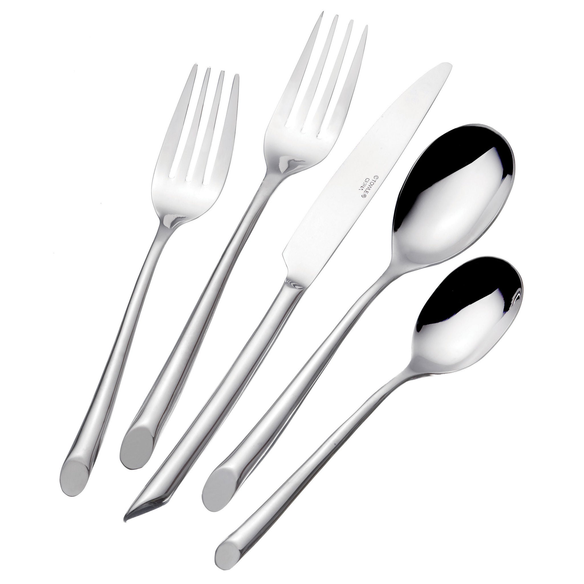 Mikasa 20-piece Satin Wave Forged Flatware
