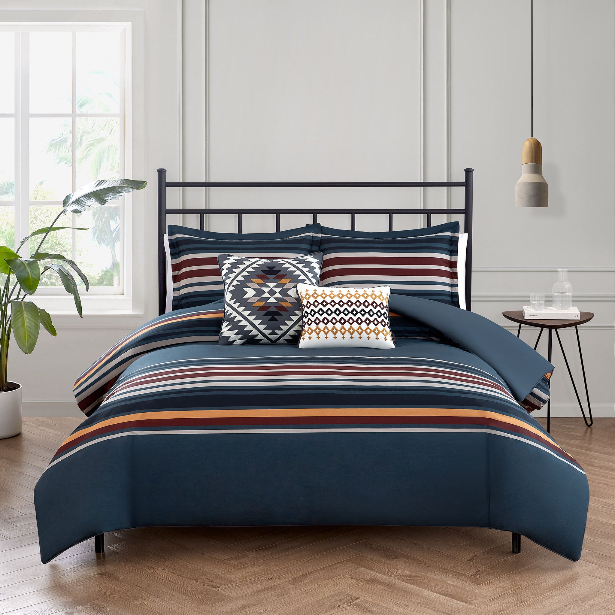 Pendleton Lake Stripe 5-piece Comforter Set