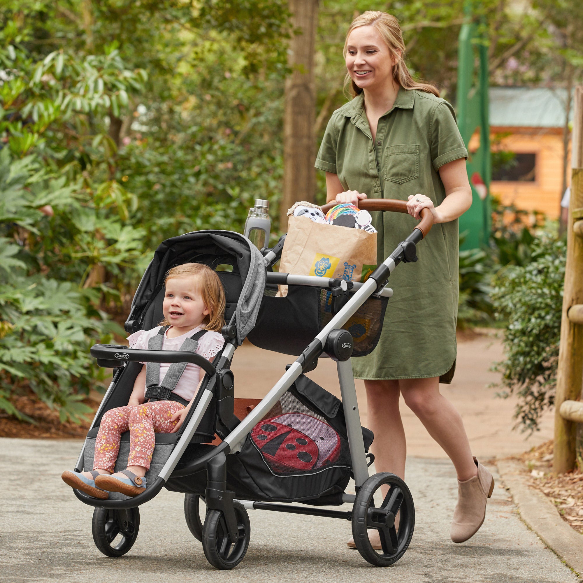 Graco Modes Nest2Grow Stroller Bundle