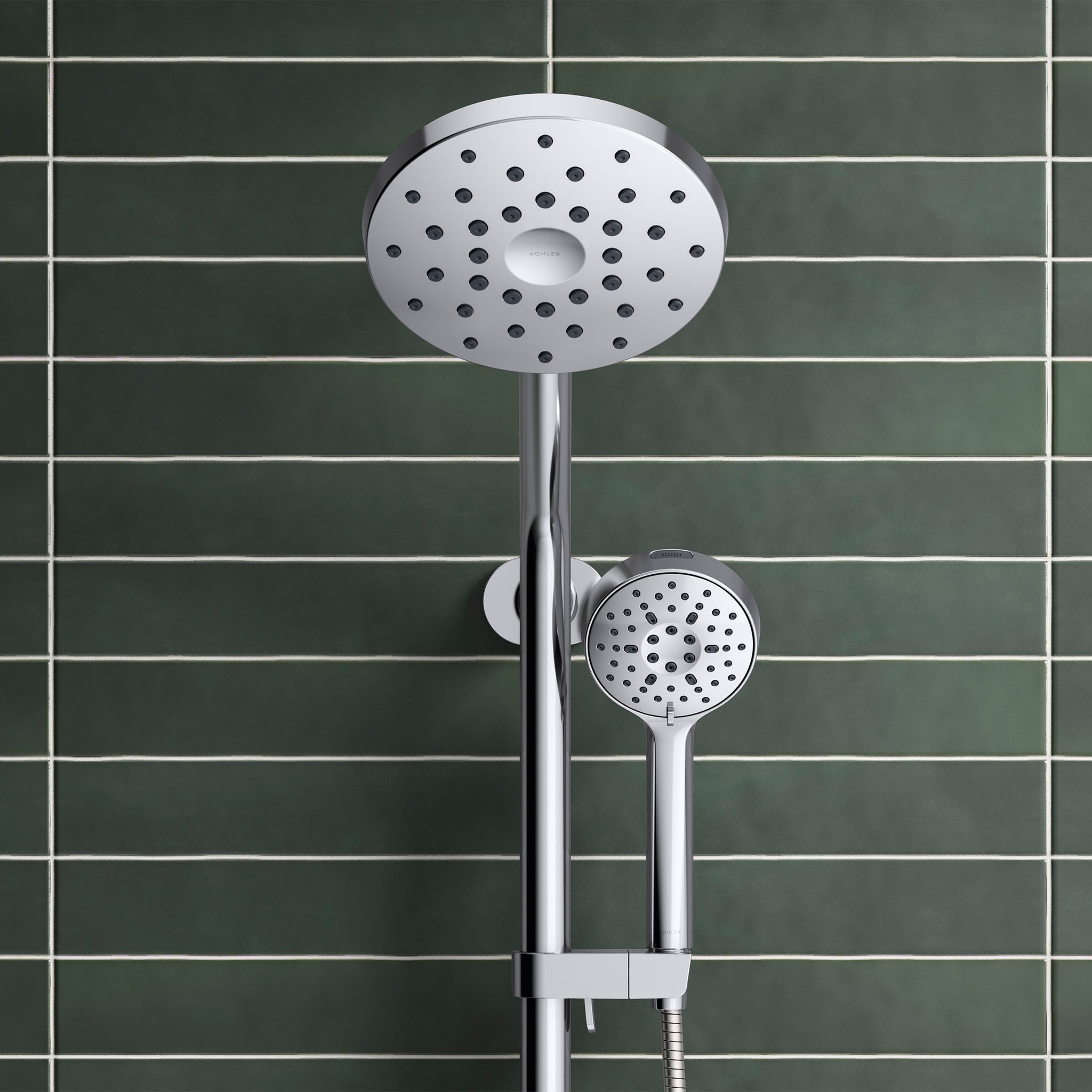 Kohler HydroRail 3-in-1 Multifunction Showerhead and Column Kit
