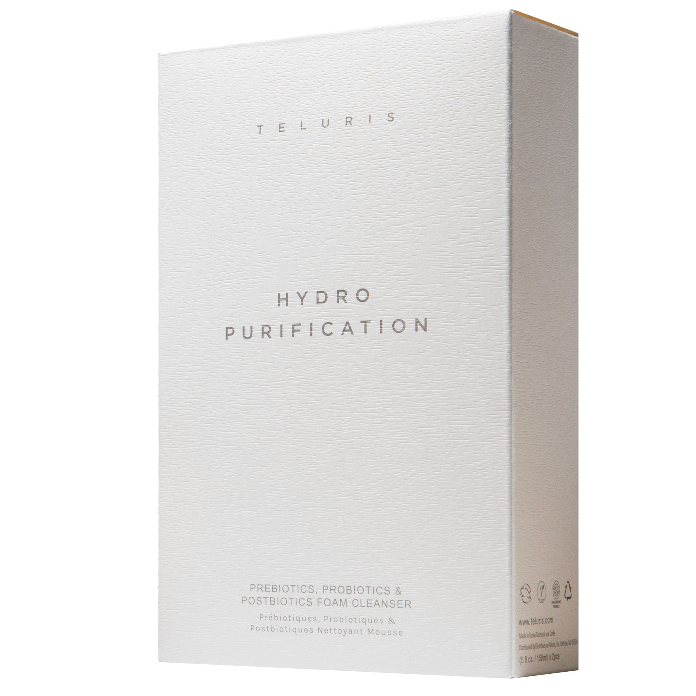 Teluris Hydro Purification Foam Cleanser, 5 fl oz, 2-pack