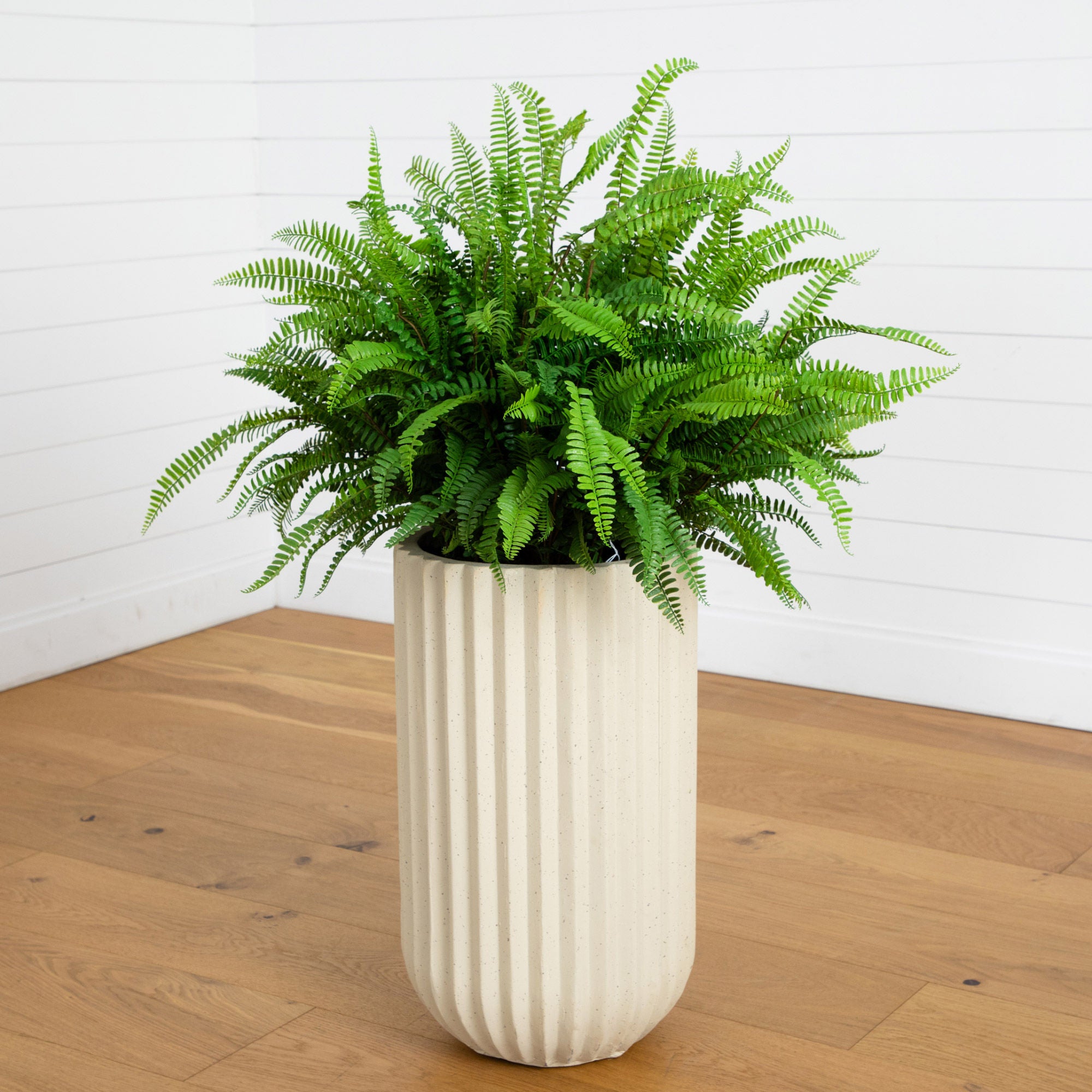 Faux 42” Fern in Planter