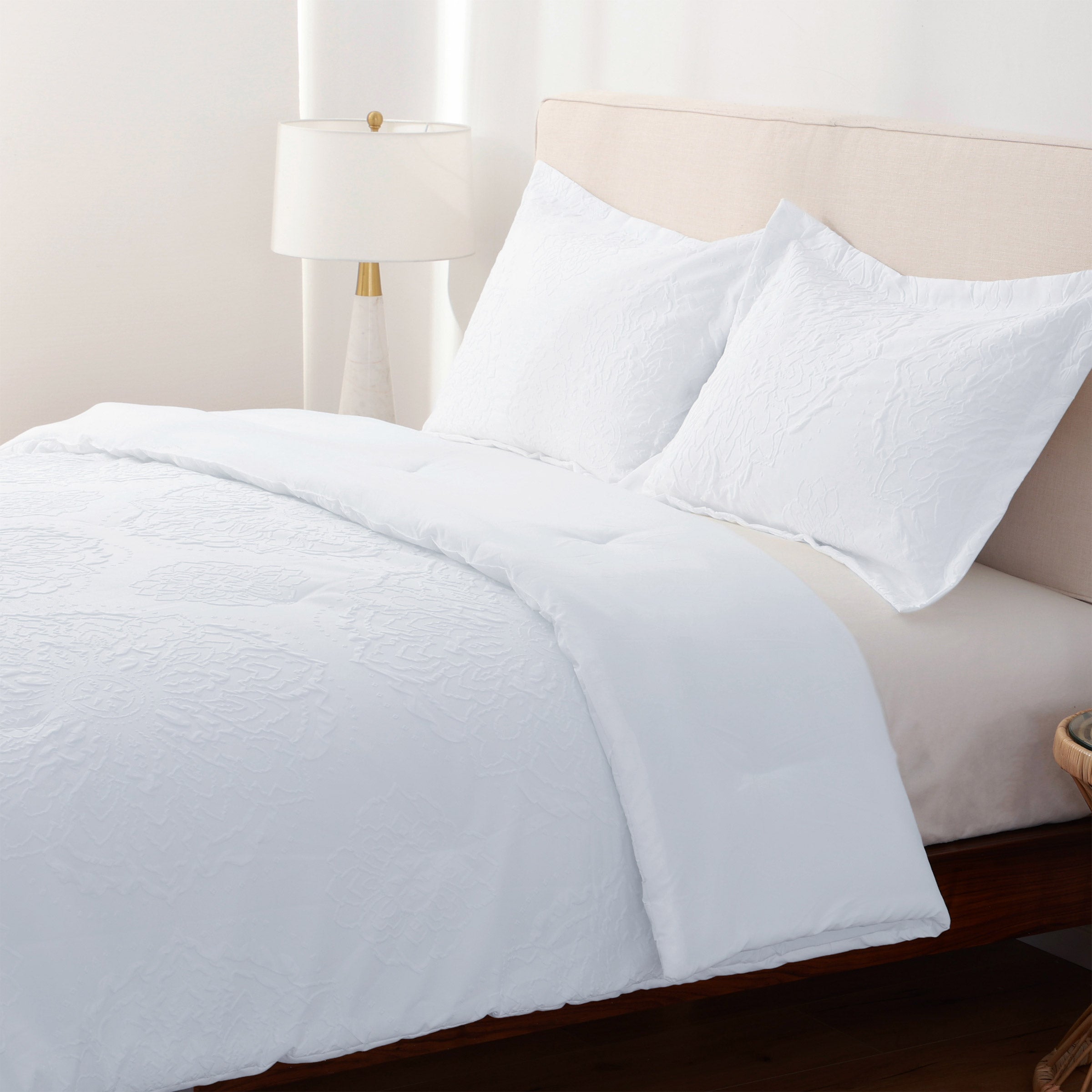 Berkshire Daydream Embossed 3-piece Comforter Set